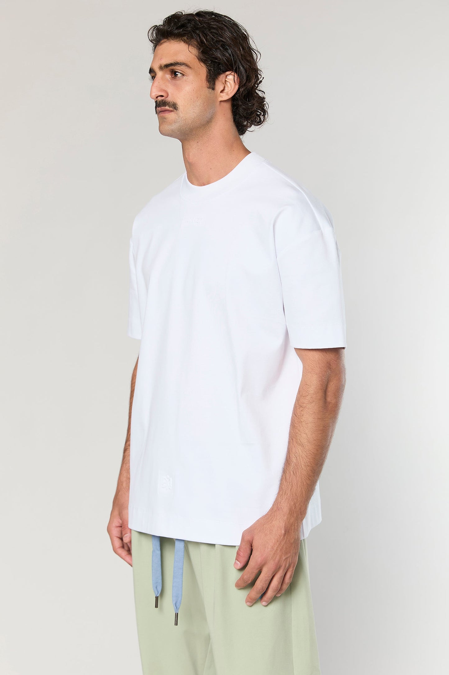 Mercerized 761 White T-Shirt