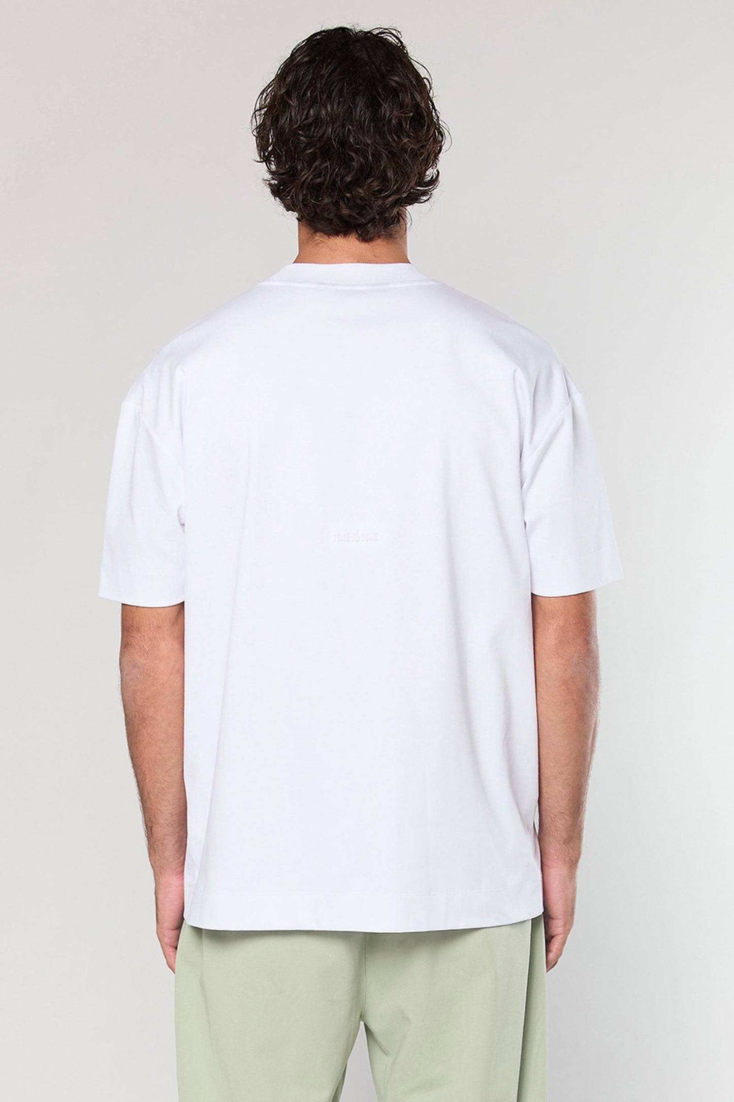 Mercerized 761 White T-Shirt