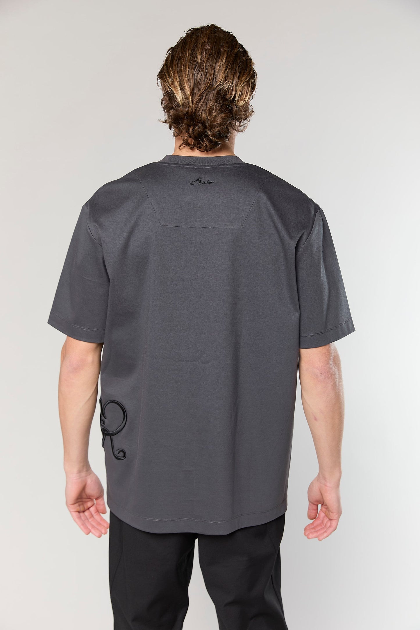 Mercerized 723 Gray T-Shirt