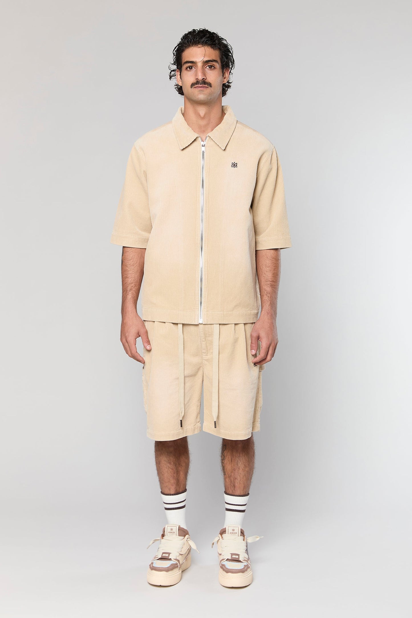 Wash Corduroy 708 Mocha Short Jacket