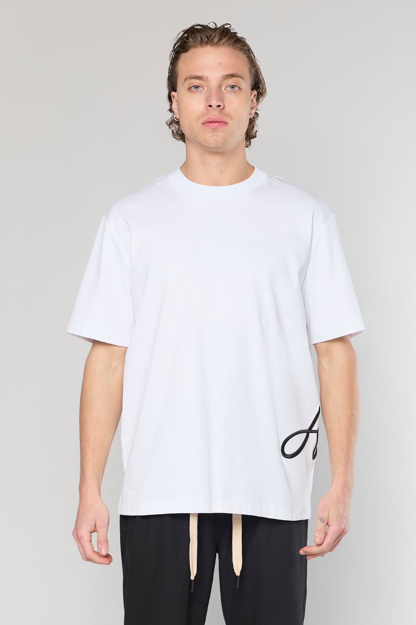 Mercerized 723 White T-Shirt