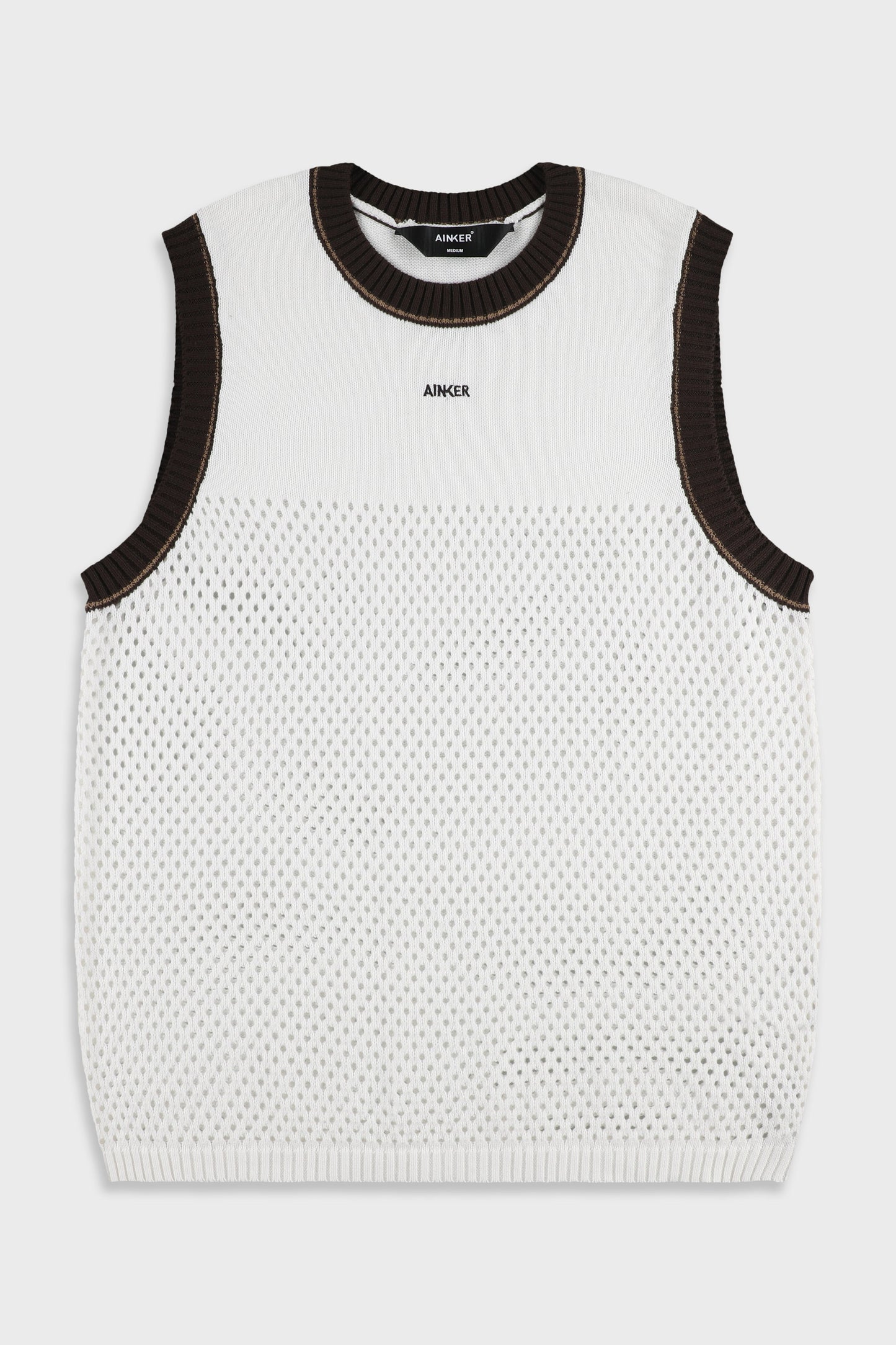 White 805 Mesh Tank