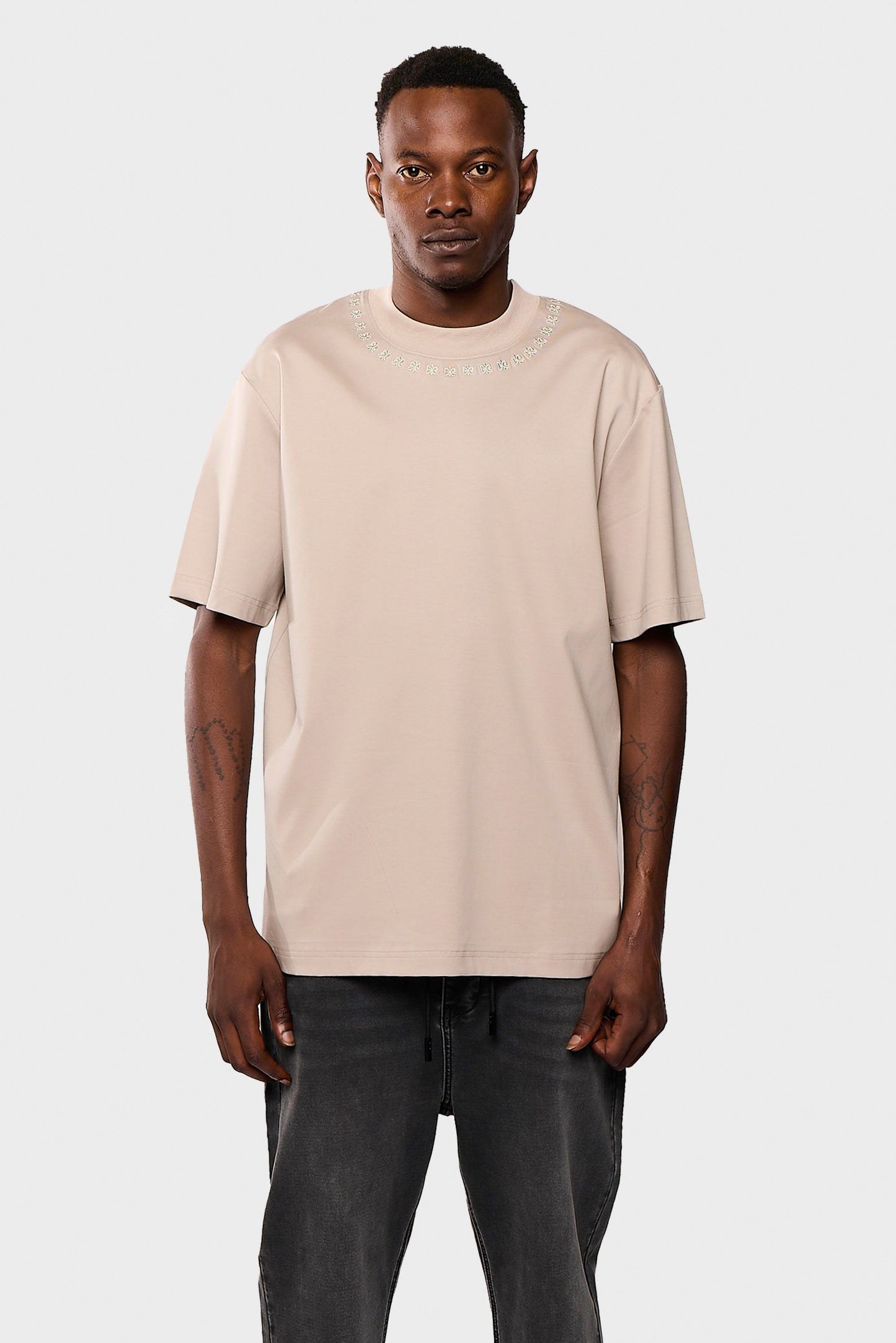 Mercerized 677 Gray T-Shirt