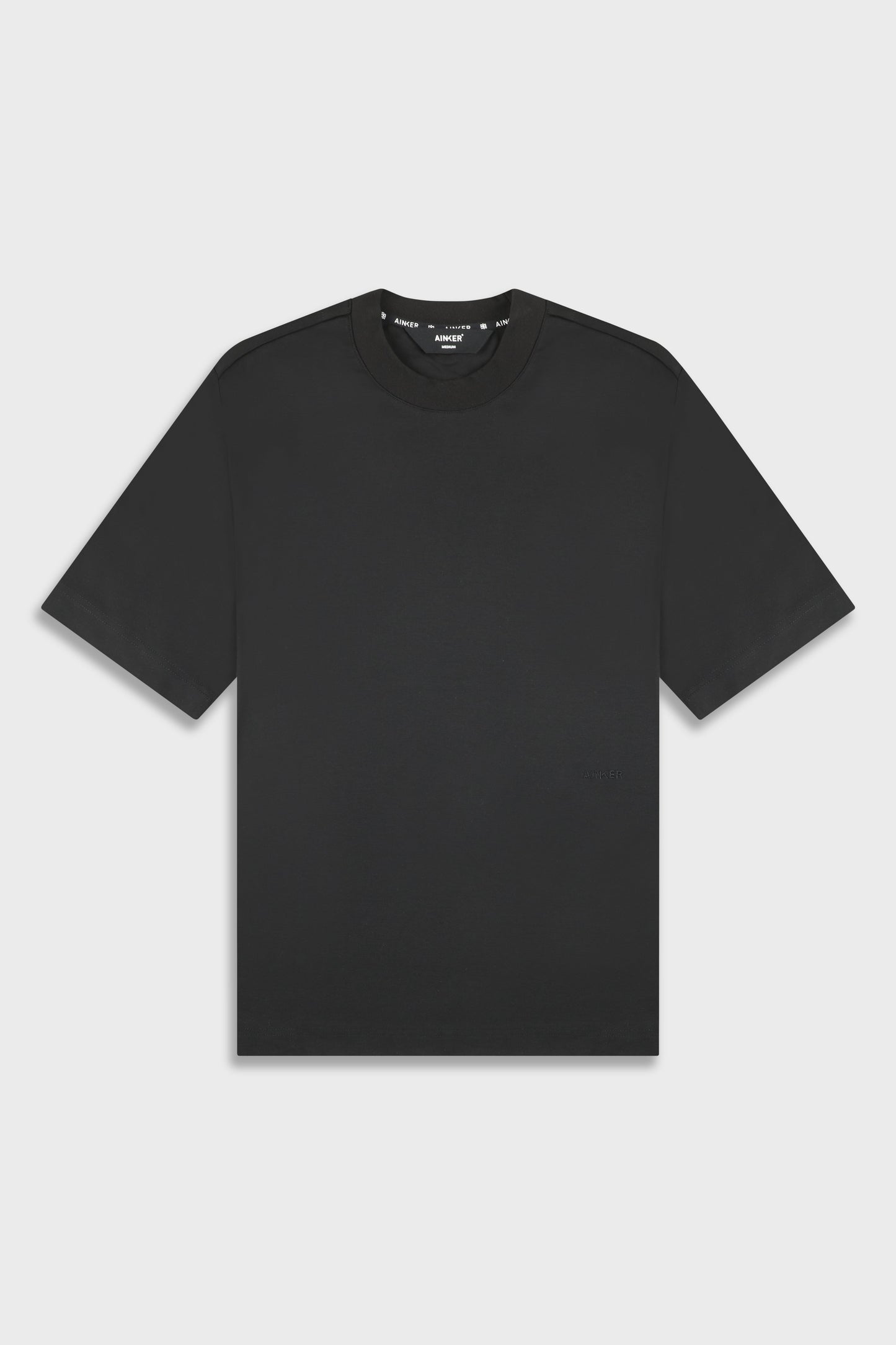 Mercerized 752 Black T-Shirt
