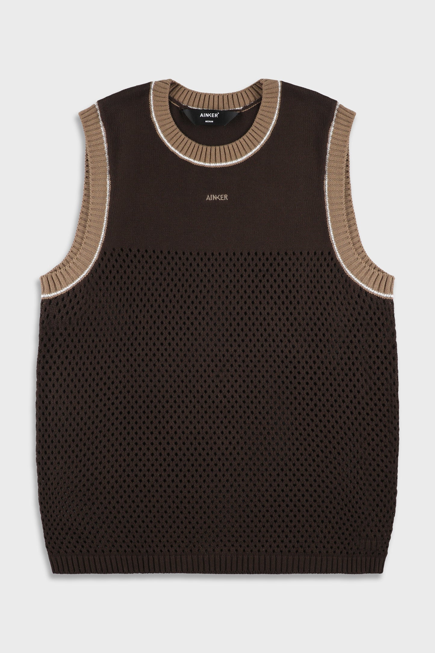 Brown 805 Mesh Tank