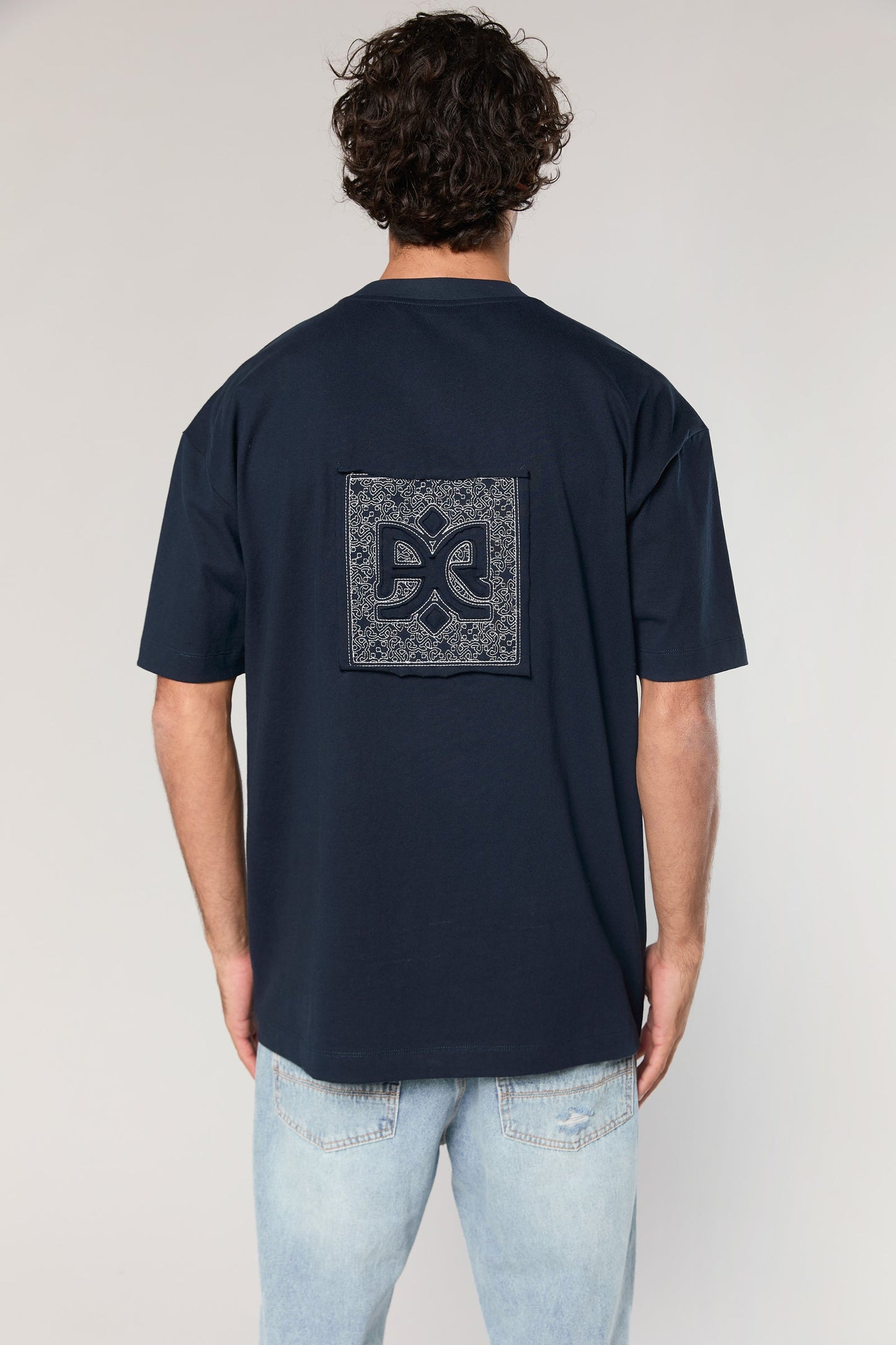 Cotton 599 Navy T-Shirt