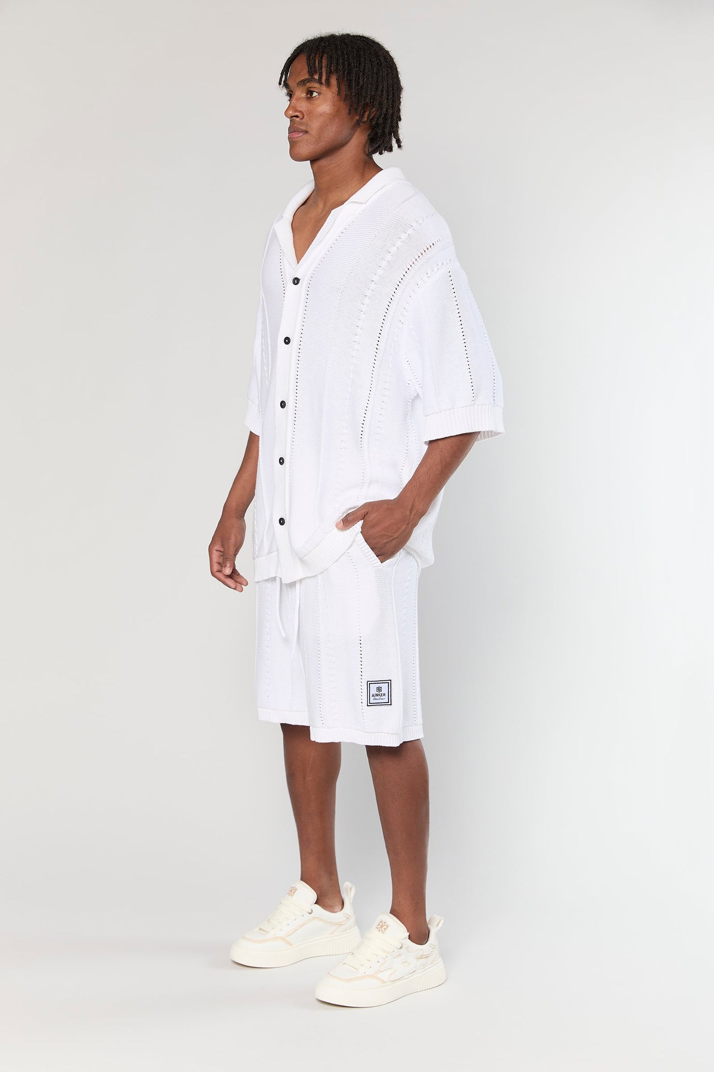 White Knit 720 Shirt