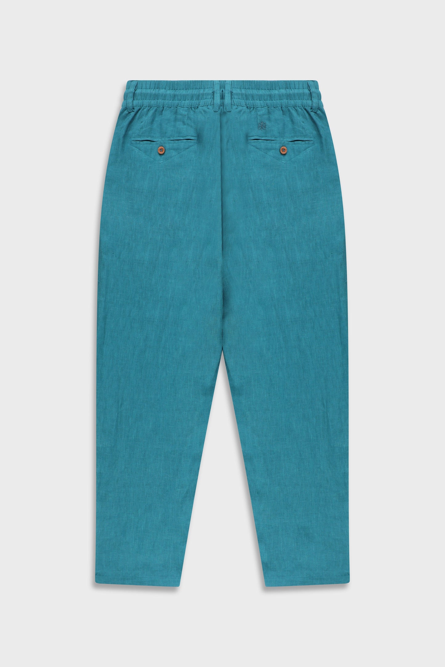 Linen 777 Turquoise Pants