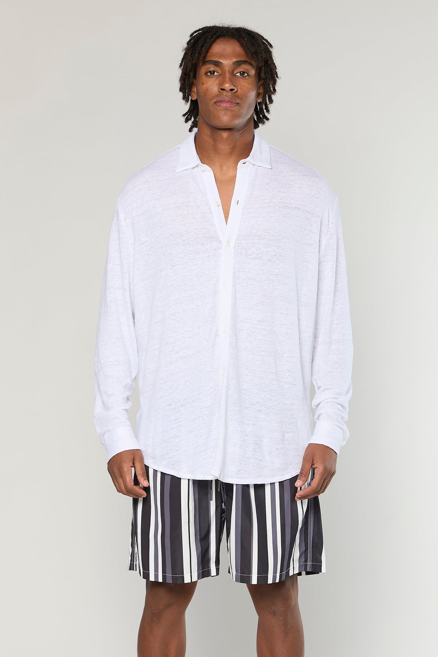 Stripe 829 Black Swimwear