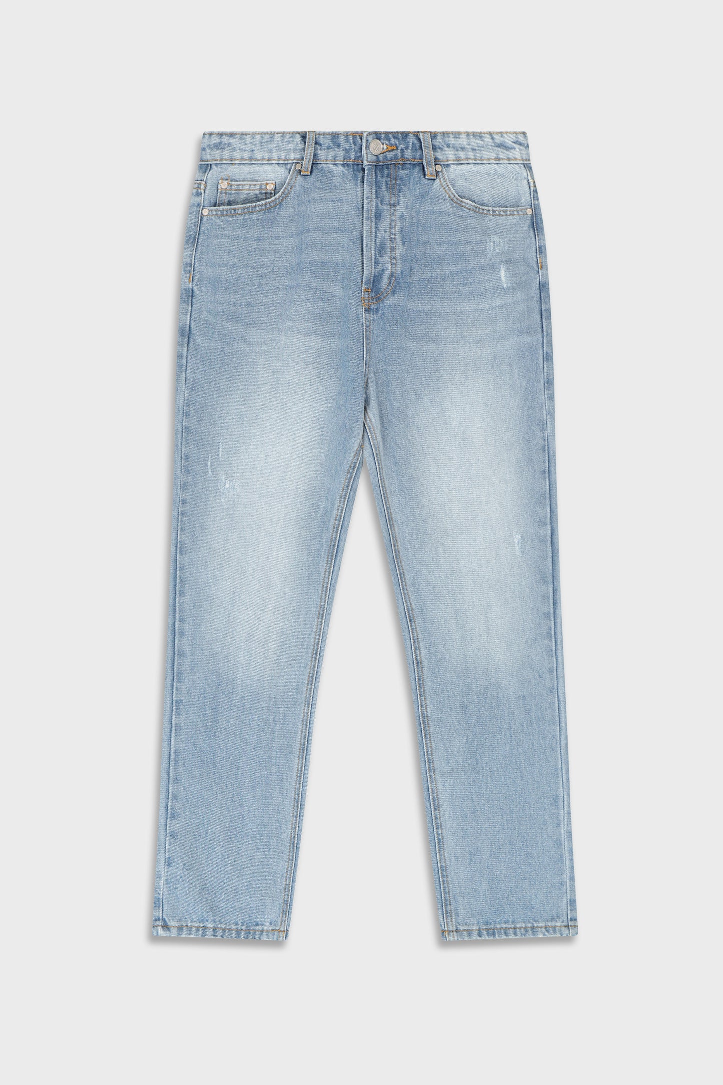 Blue Straight Jeans
