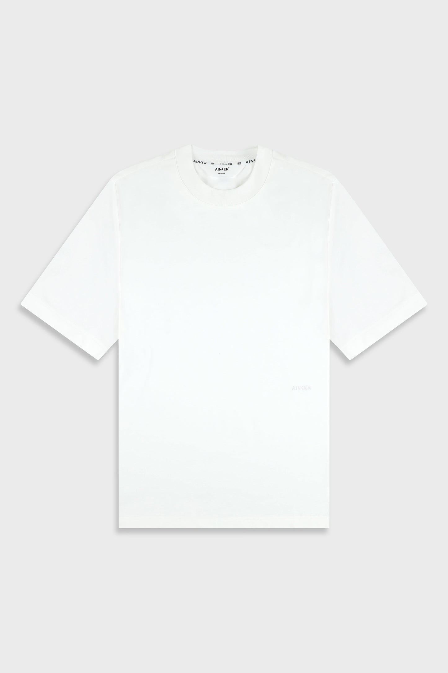 Mercerized 752 White T-Shirt