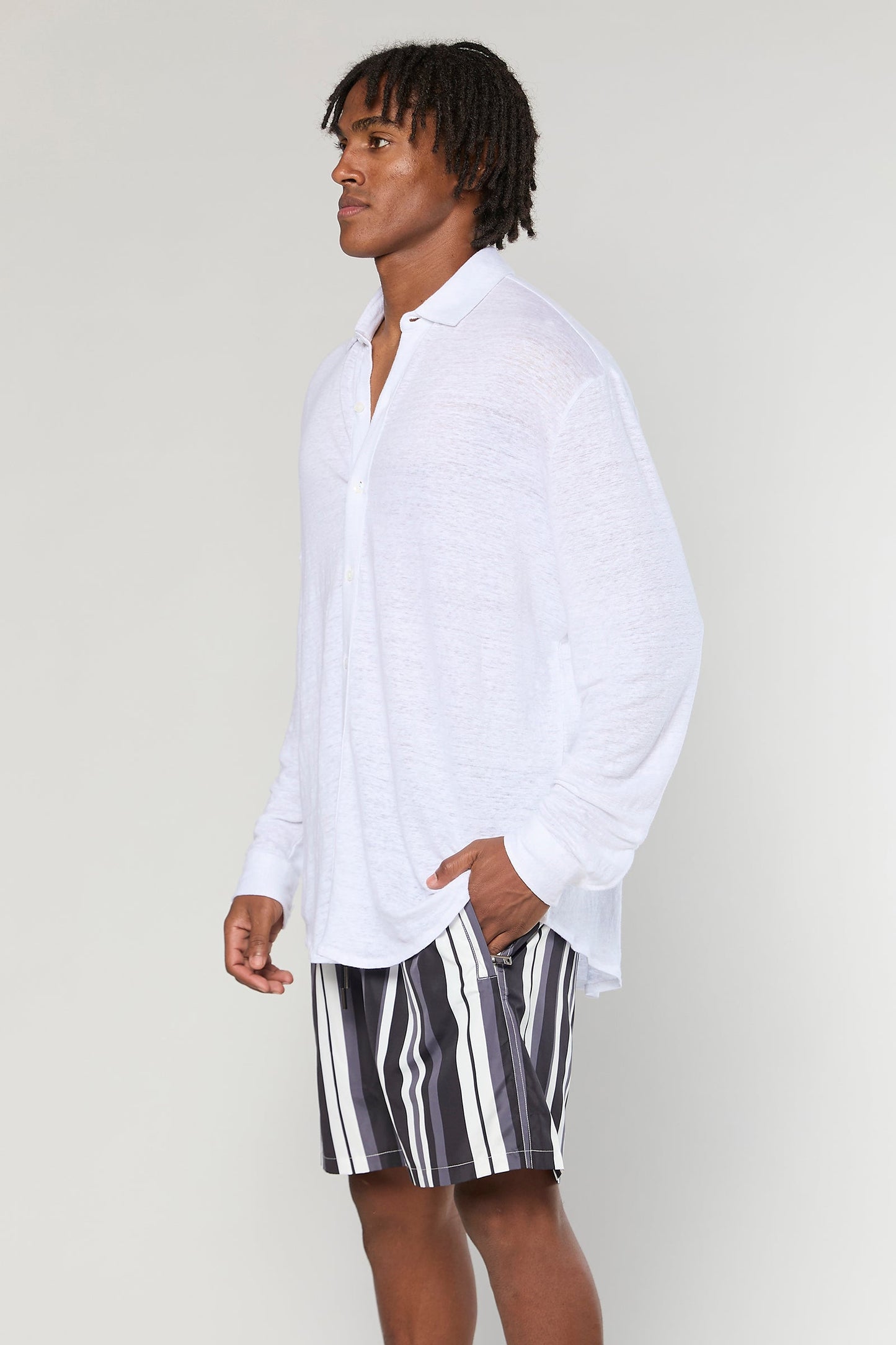 Stripe 829 Black Swimwear