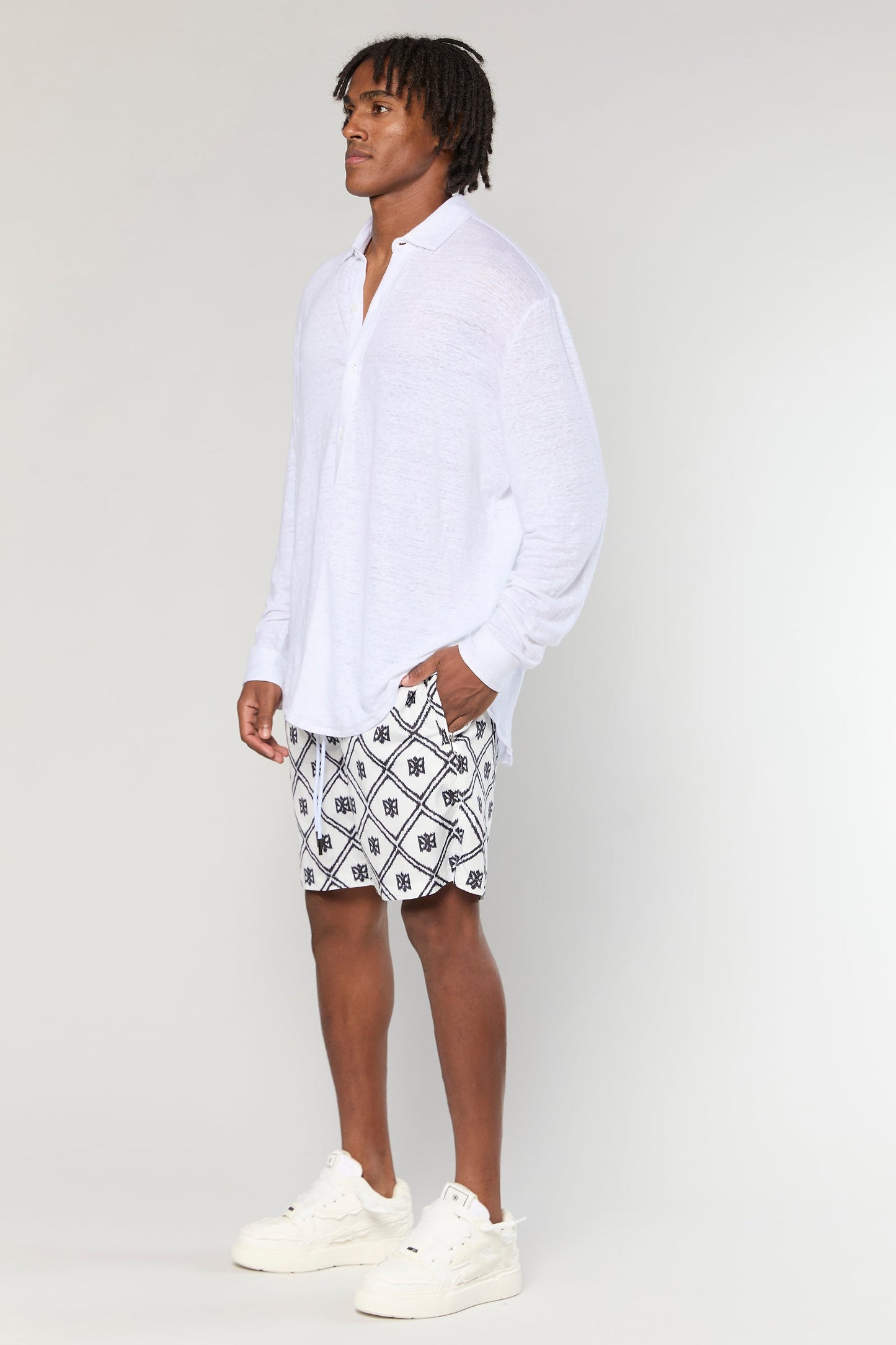Diamond 819 White Swimwear