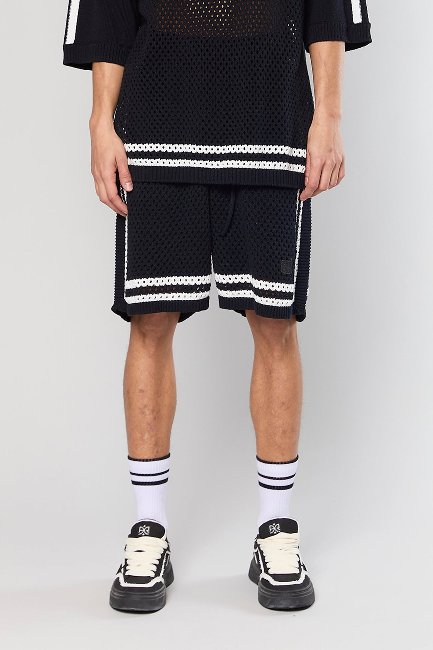 Black Mesh 804 Short Pant