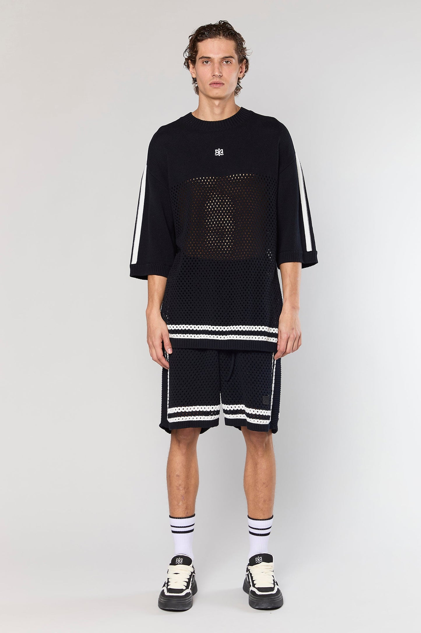 Black Mesh 804 Short Pant