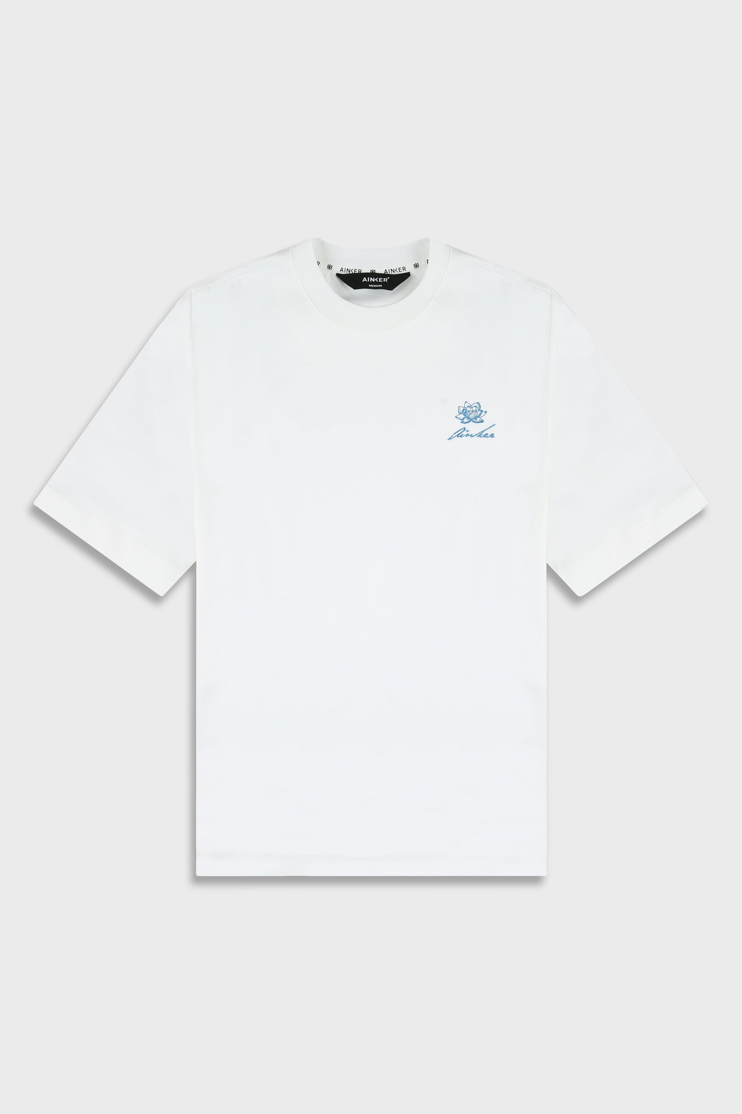 Mercerized 550 White T-Shirt
