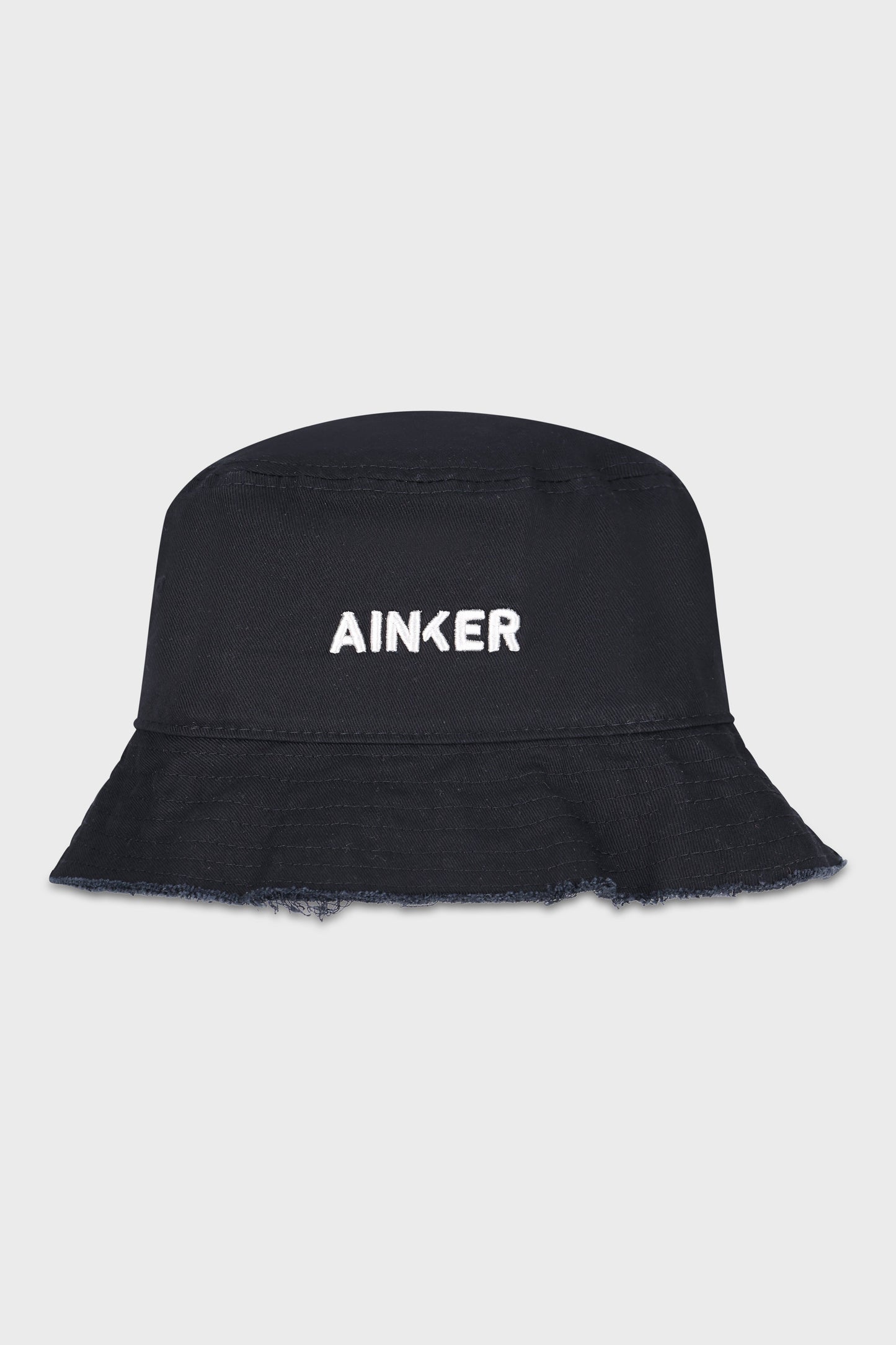 867 Black Cotton Bucket Hat