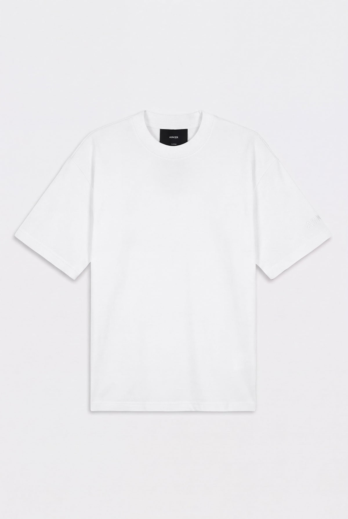 Mercerized 1043 White T-Shirt