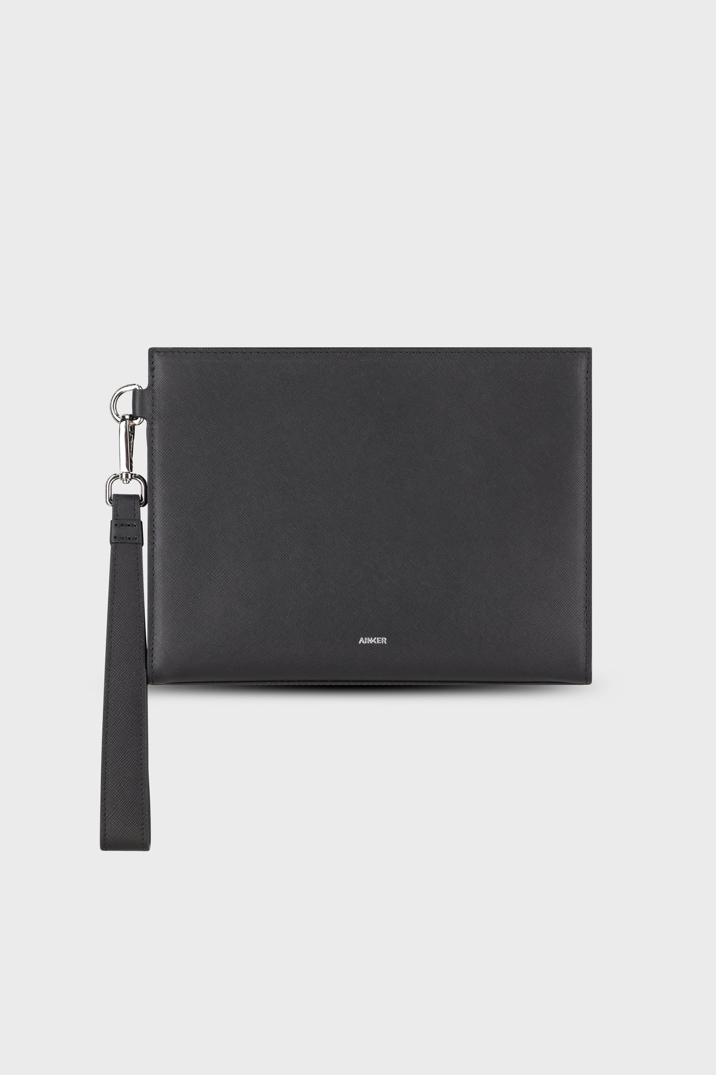 Black 691 Clutch Saffiano Bag