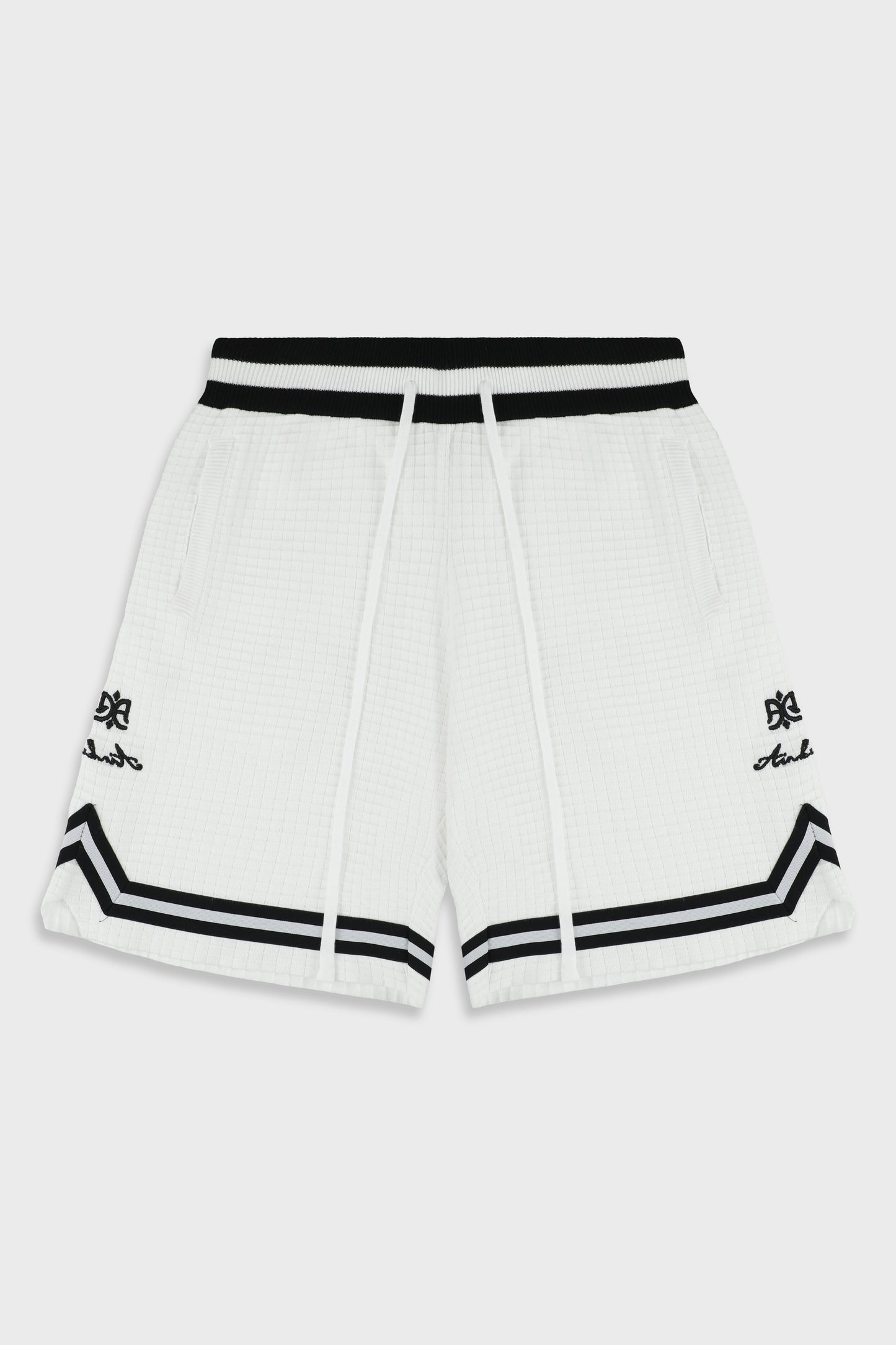 821 Waffle White Short Pant