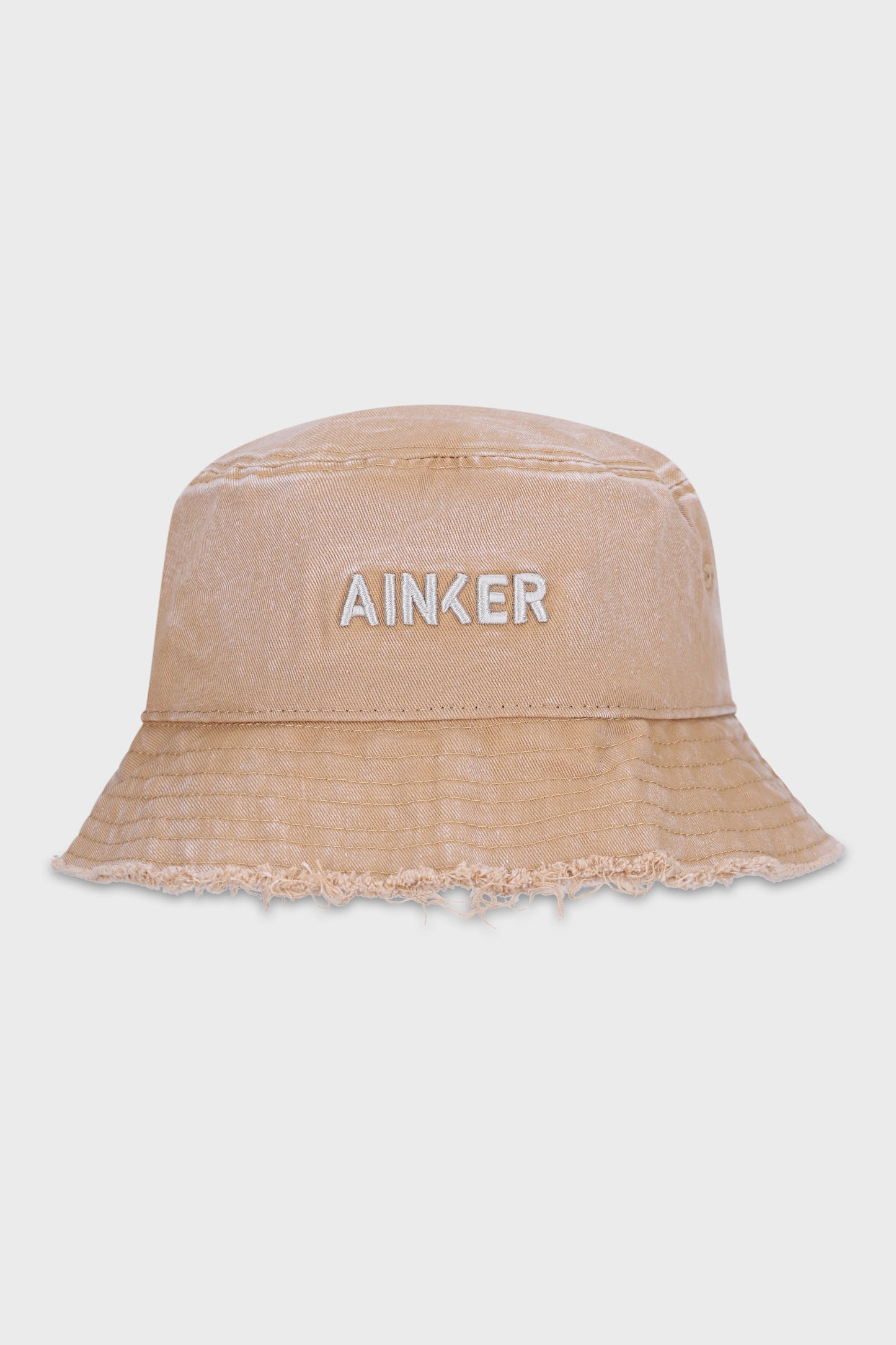867 Wash Mocha Cotton Bucket Hat