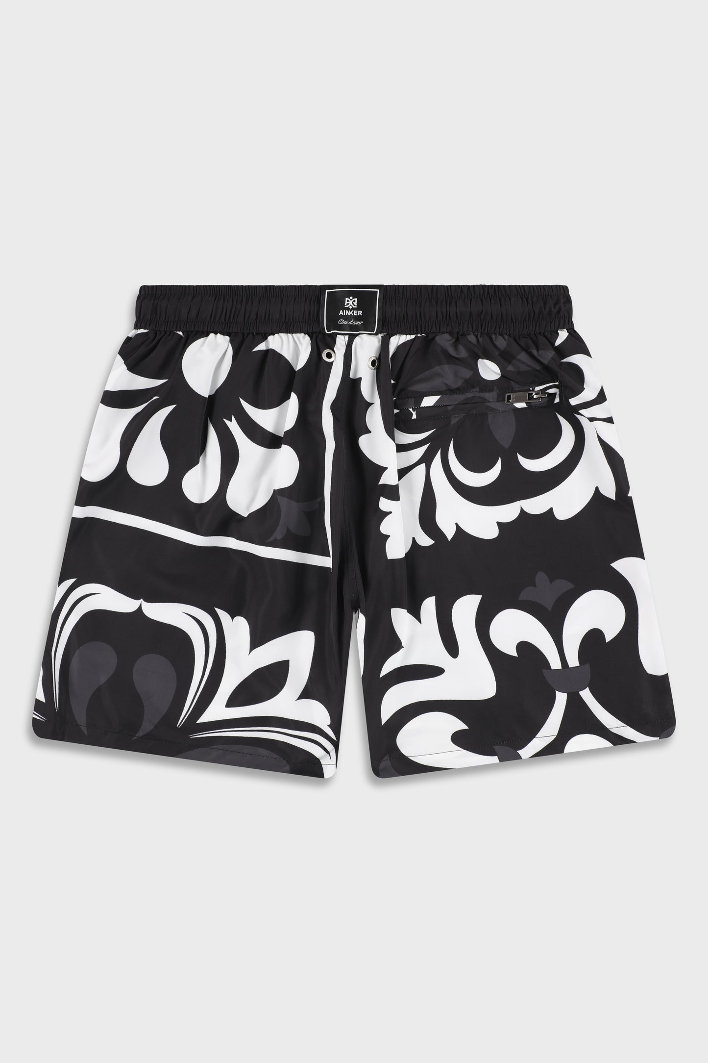 Flower 824 Black Swimwear