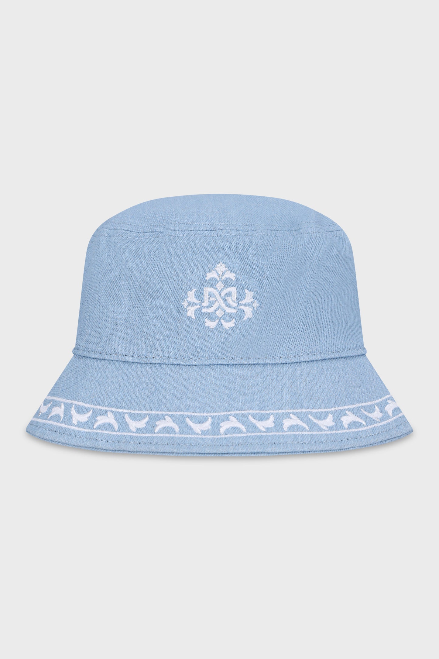 869 L.Blue Cotton Bucket Hat