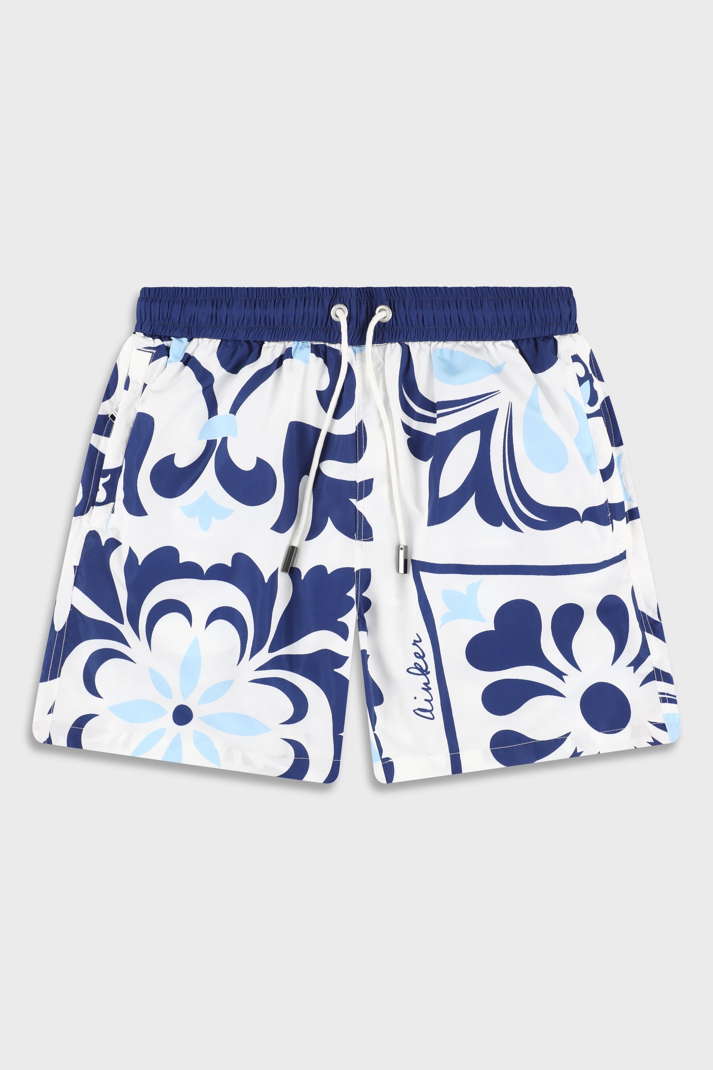 Flower 824 Blue Swimwear