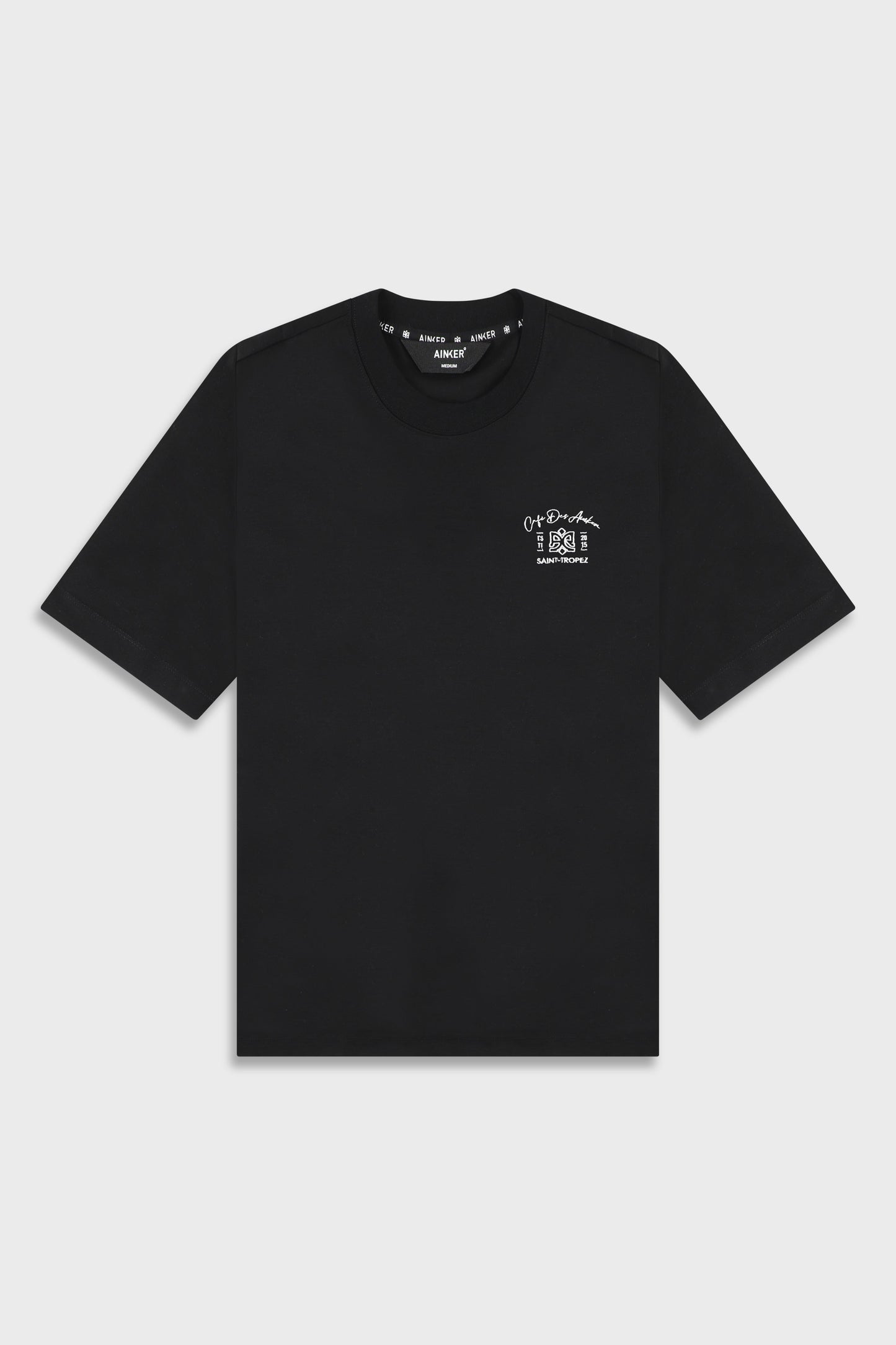 Mercerized 737 Black T-Shirt