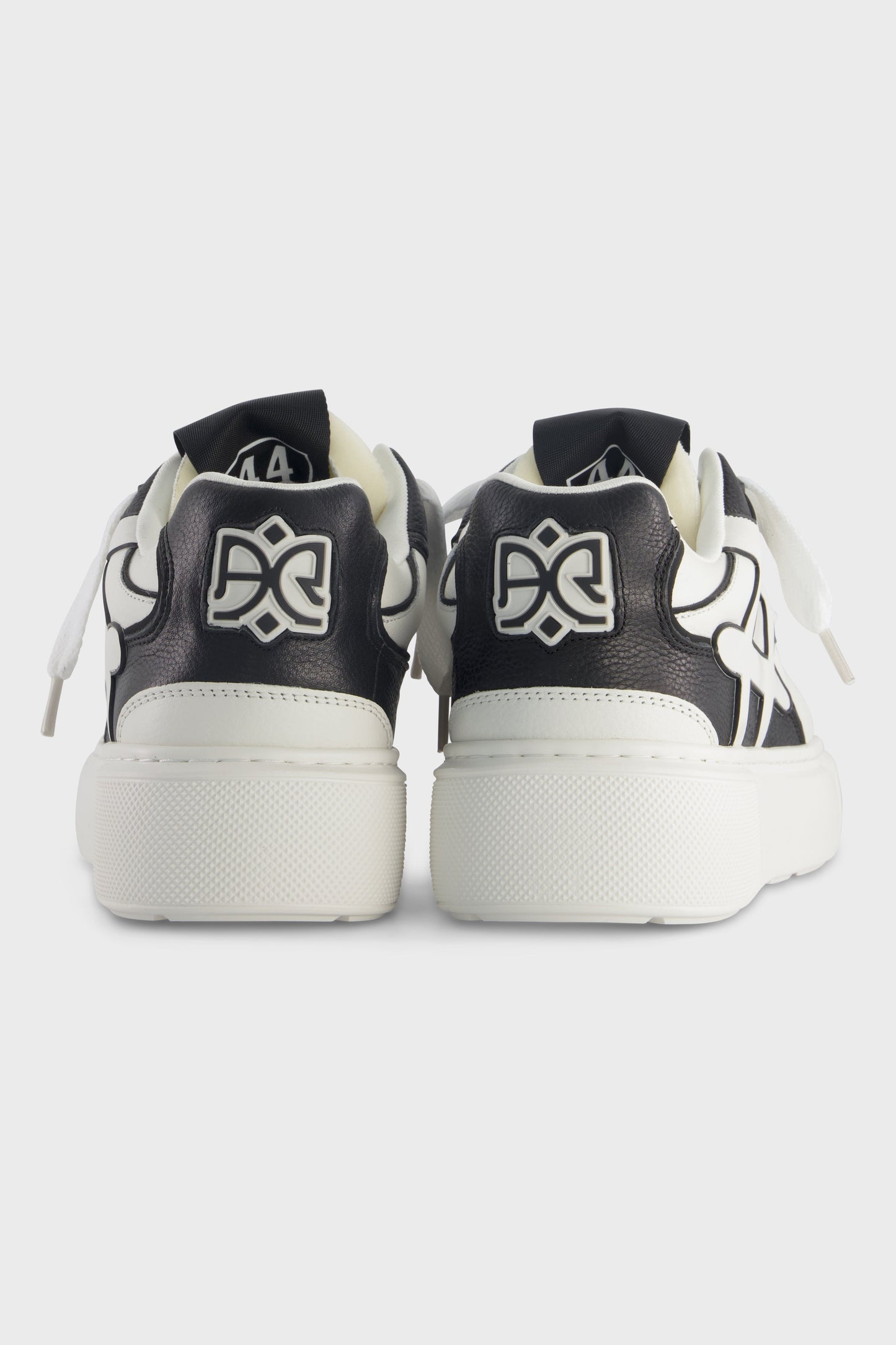 Backdoor Leather Black White