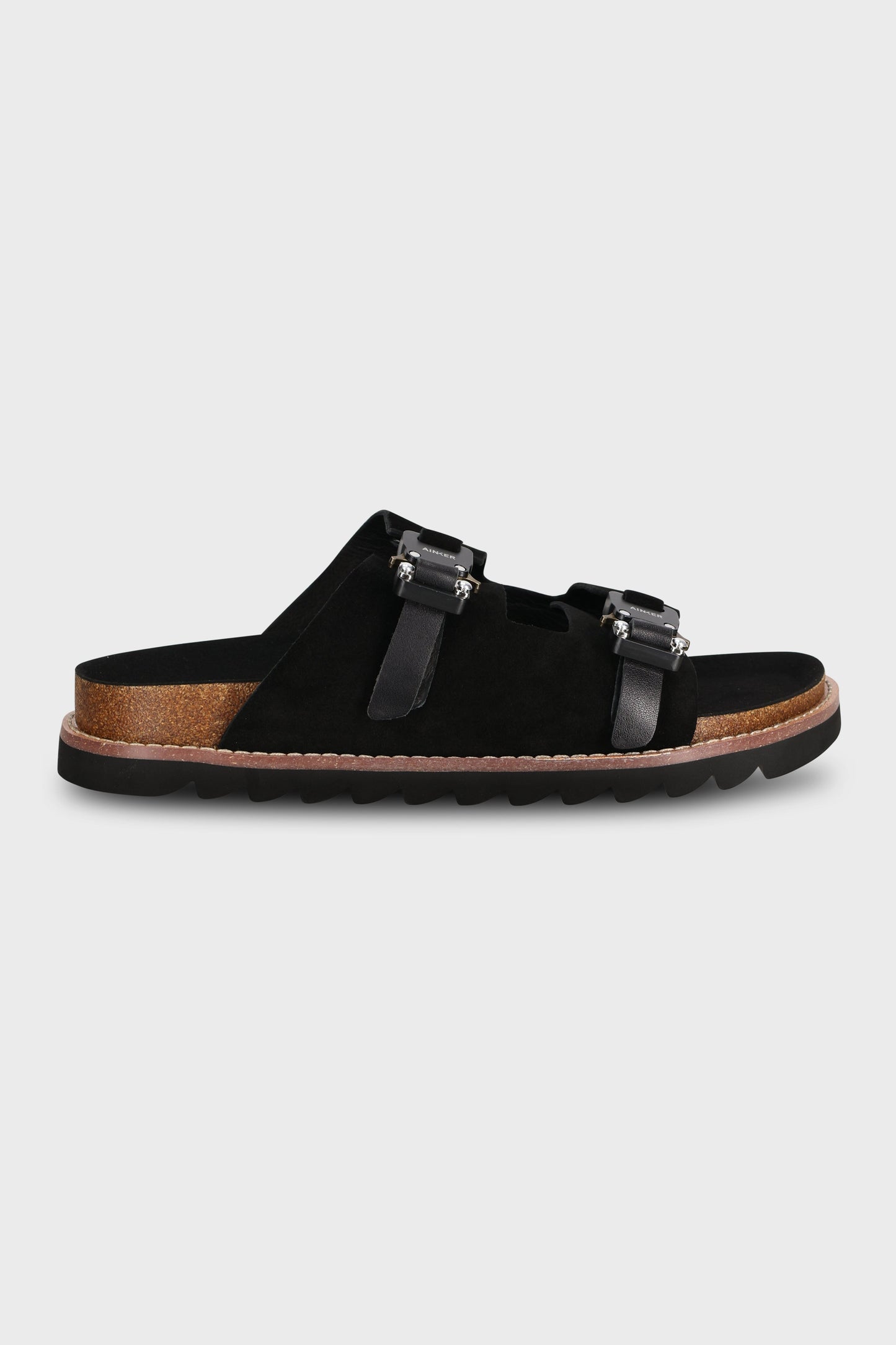Swish Black Suede