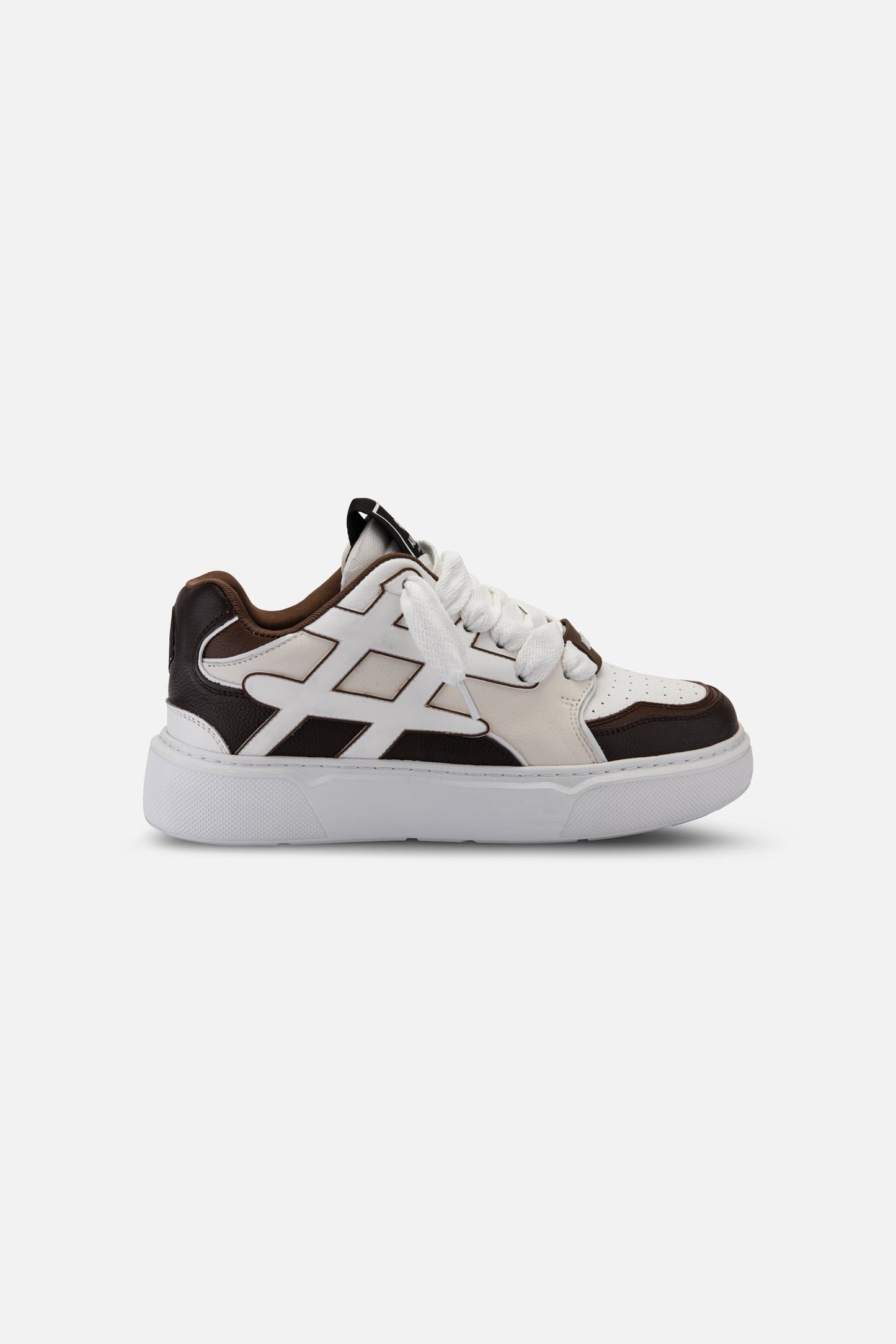 Backdoor Leather Coffee White