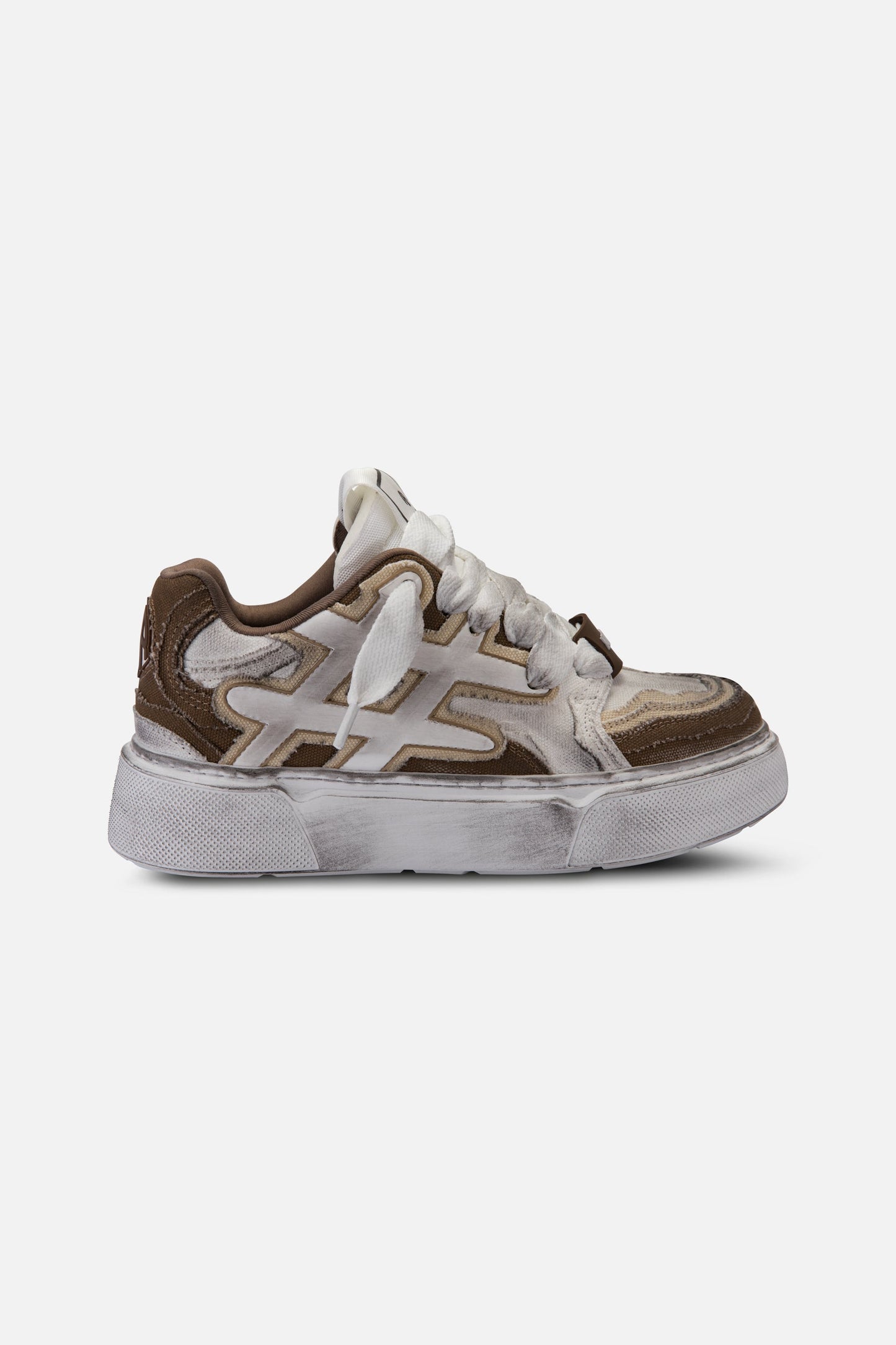 Backdoor Canvas White Brown