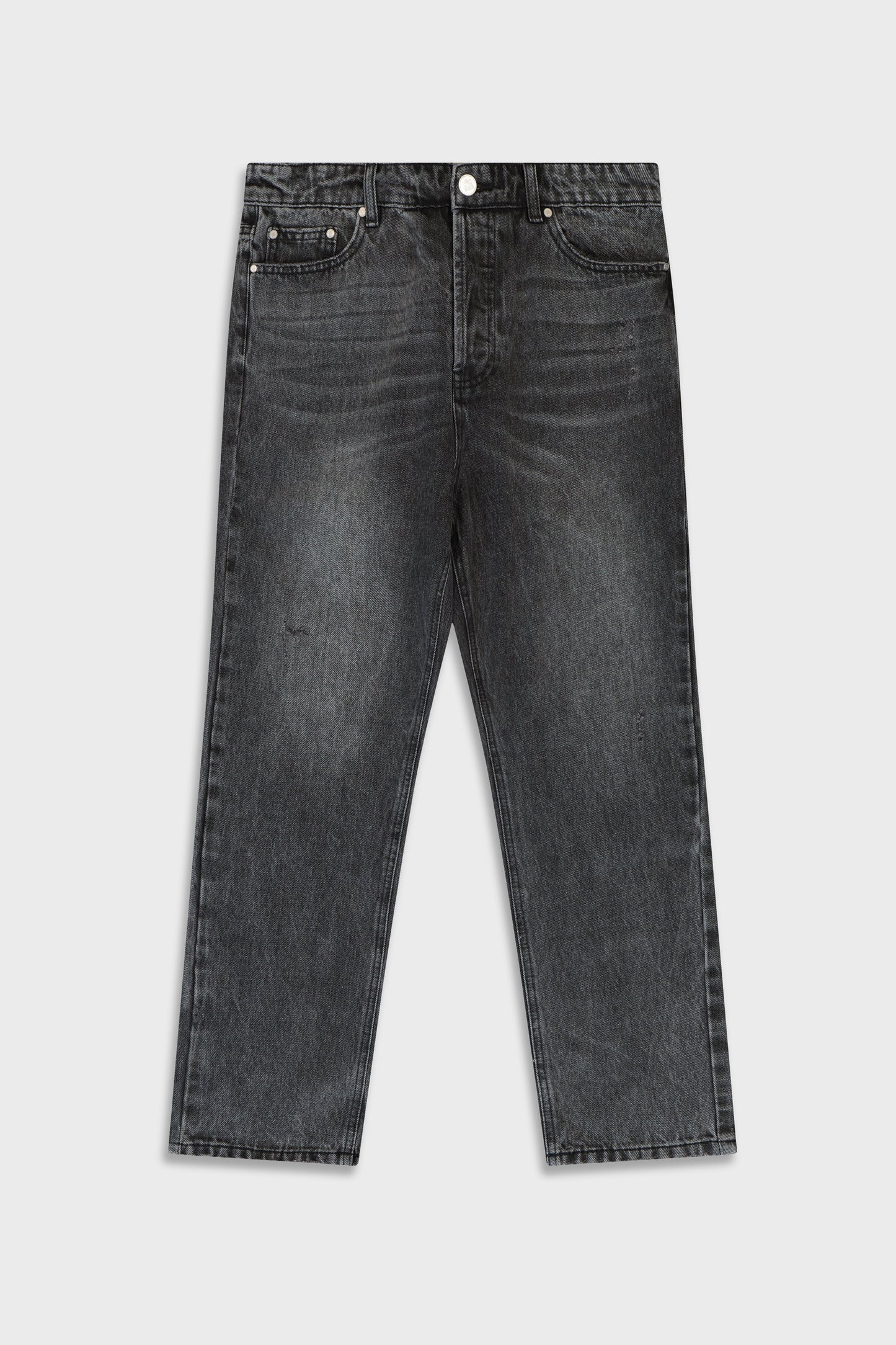 Black Straight Jeans
