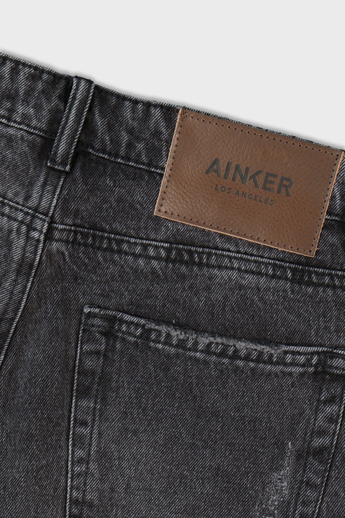 Black Straight Jeans
