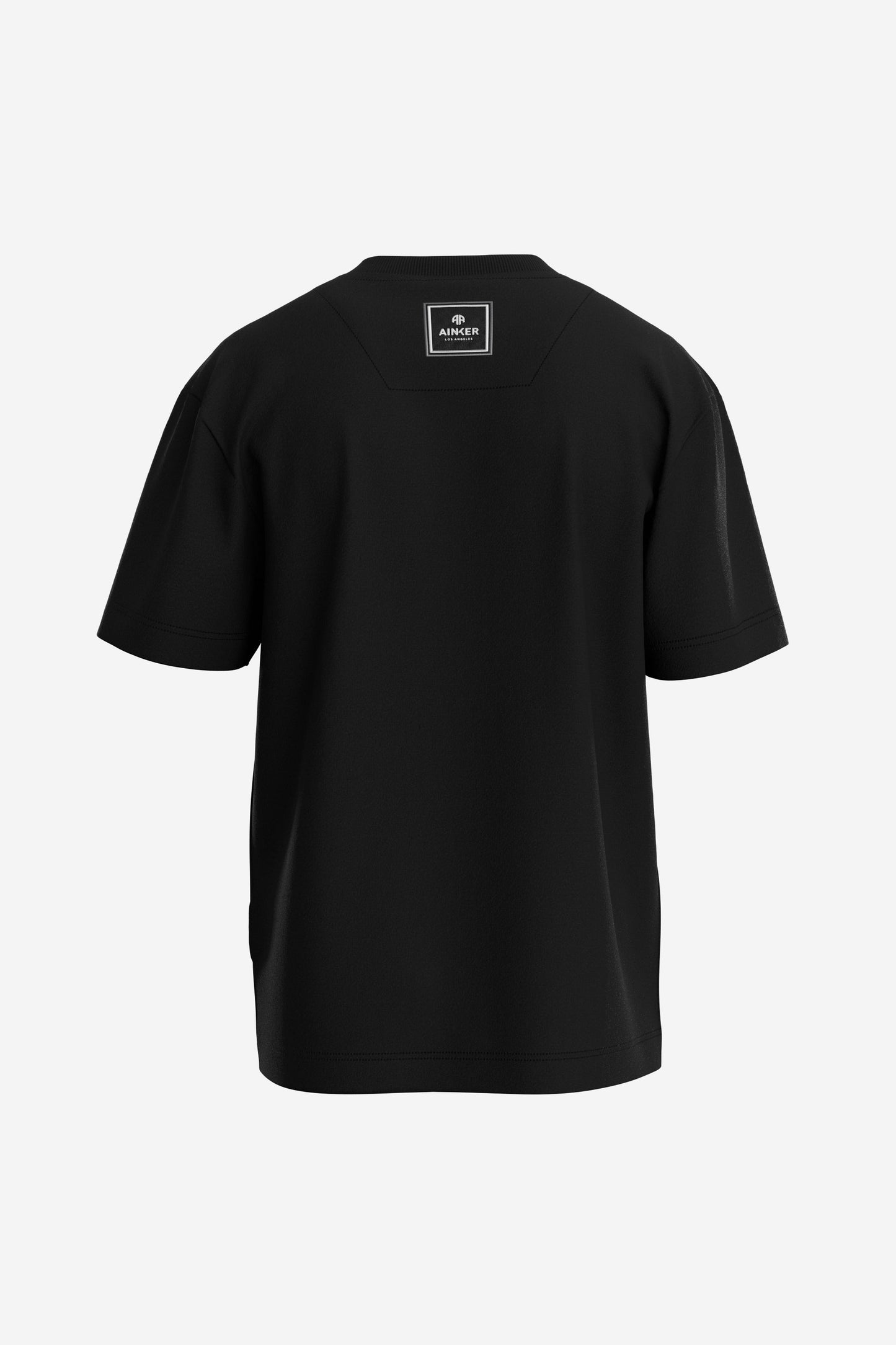 Ainker BLACK MERCERISE T-SHIRT