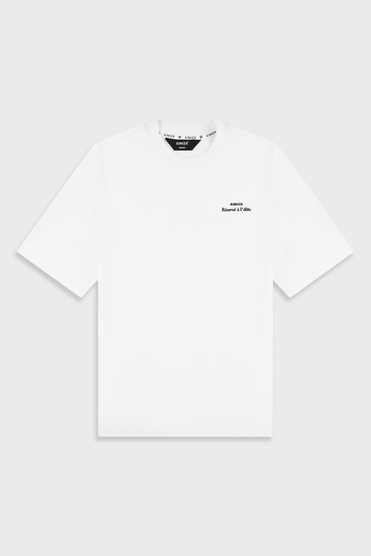 Mercerized 727 White T-Shirt