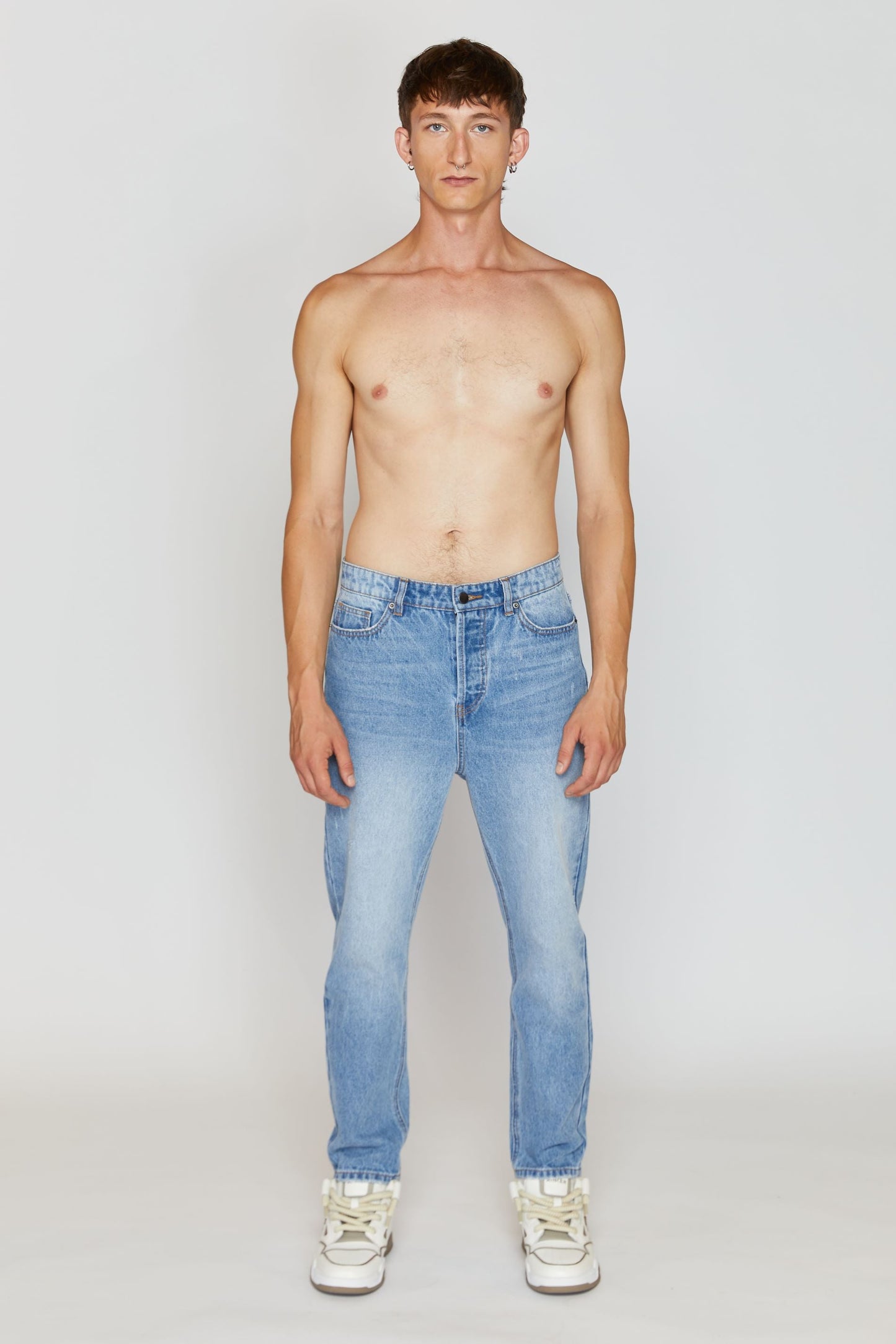 Blue Straight Jeans