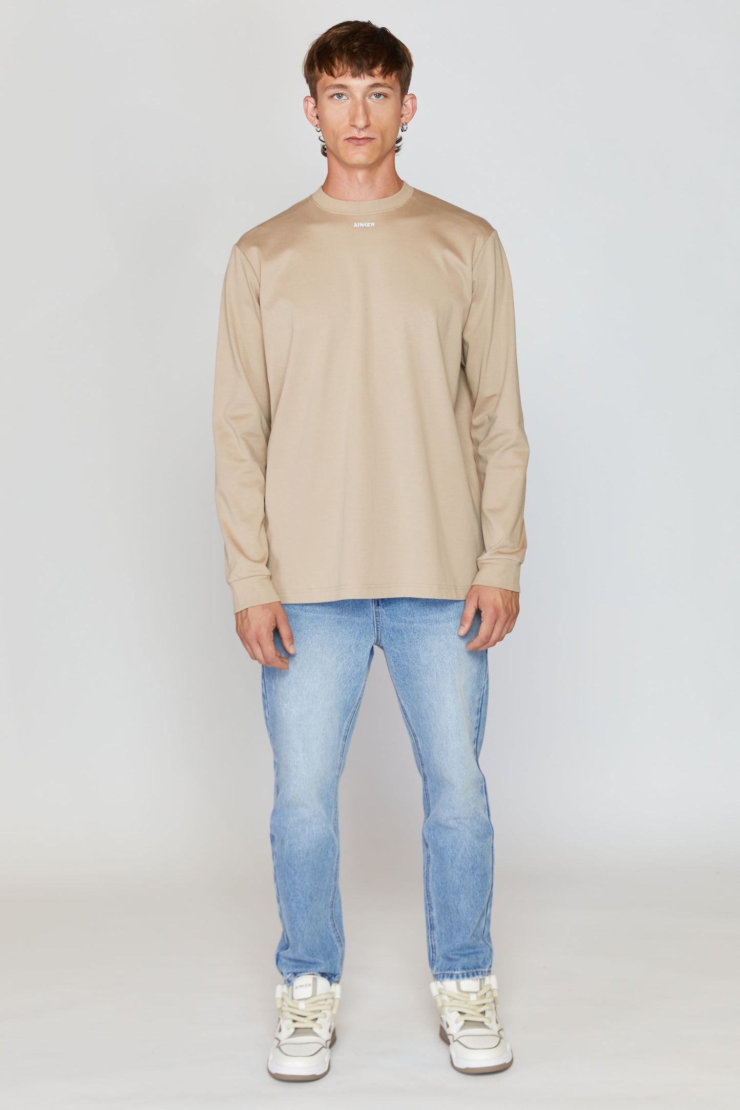 Blue Straight Jeans