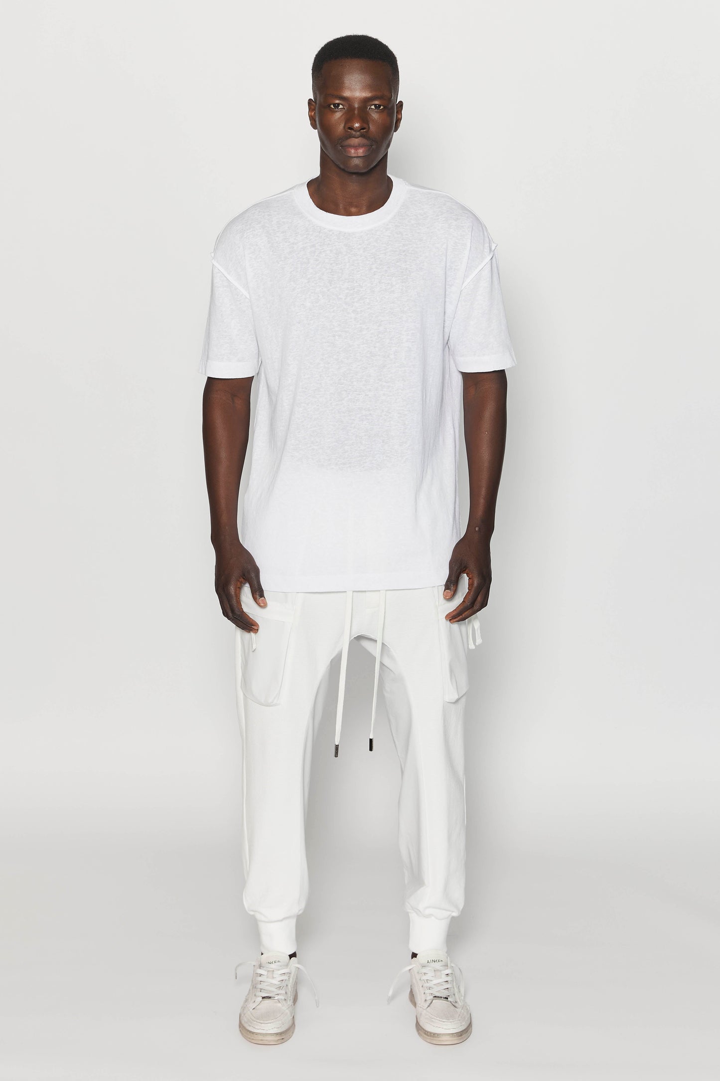 White Linen 225 T-SHIRT