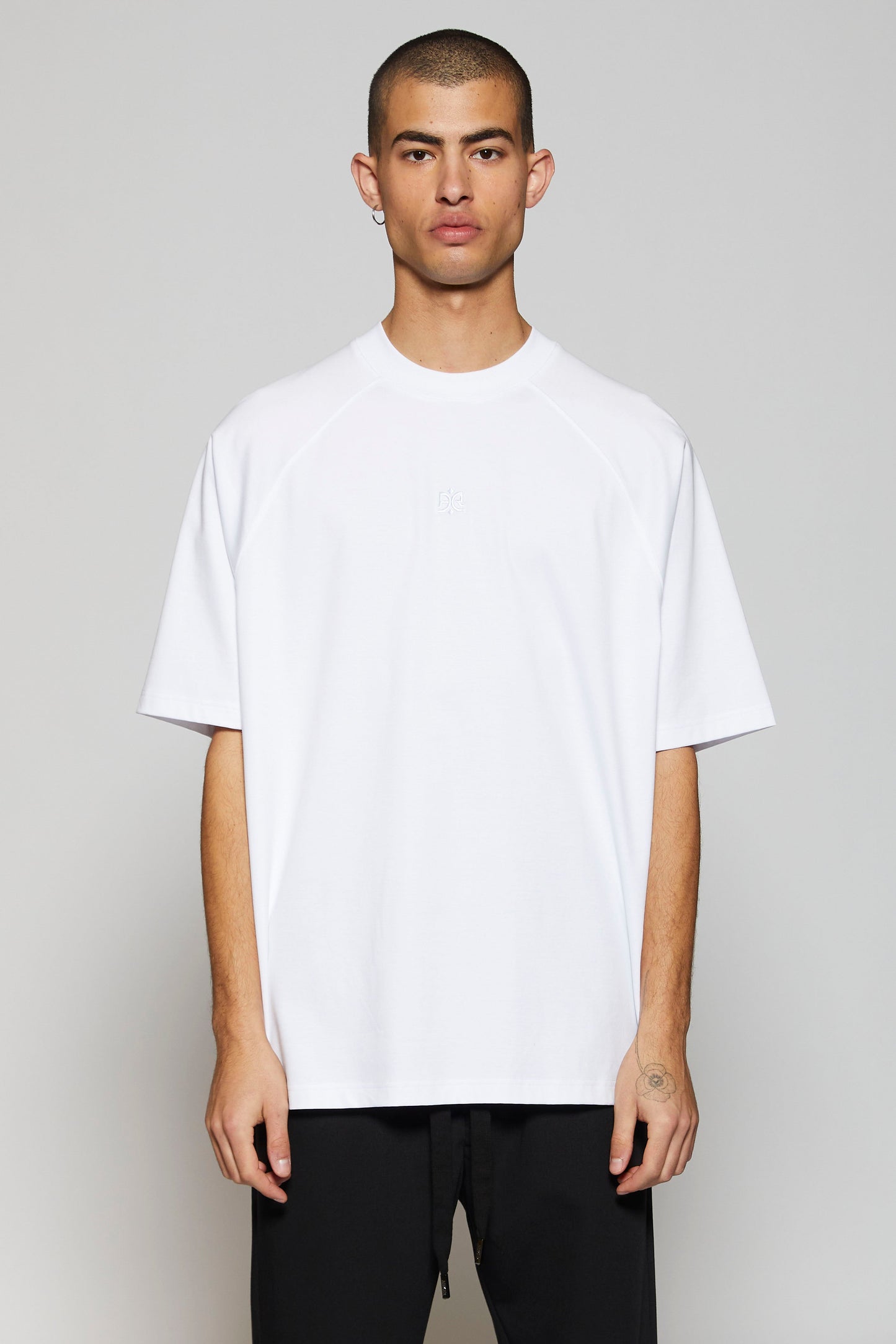 Raglan 249 White T-Shirt
