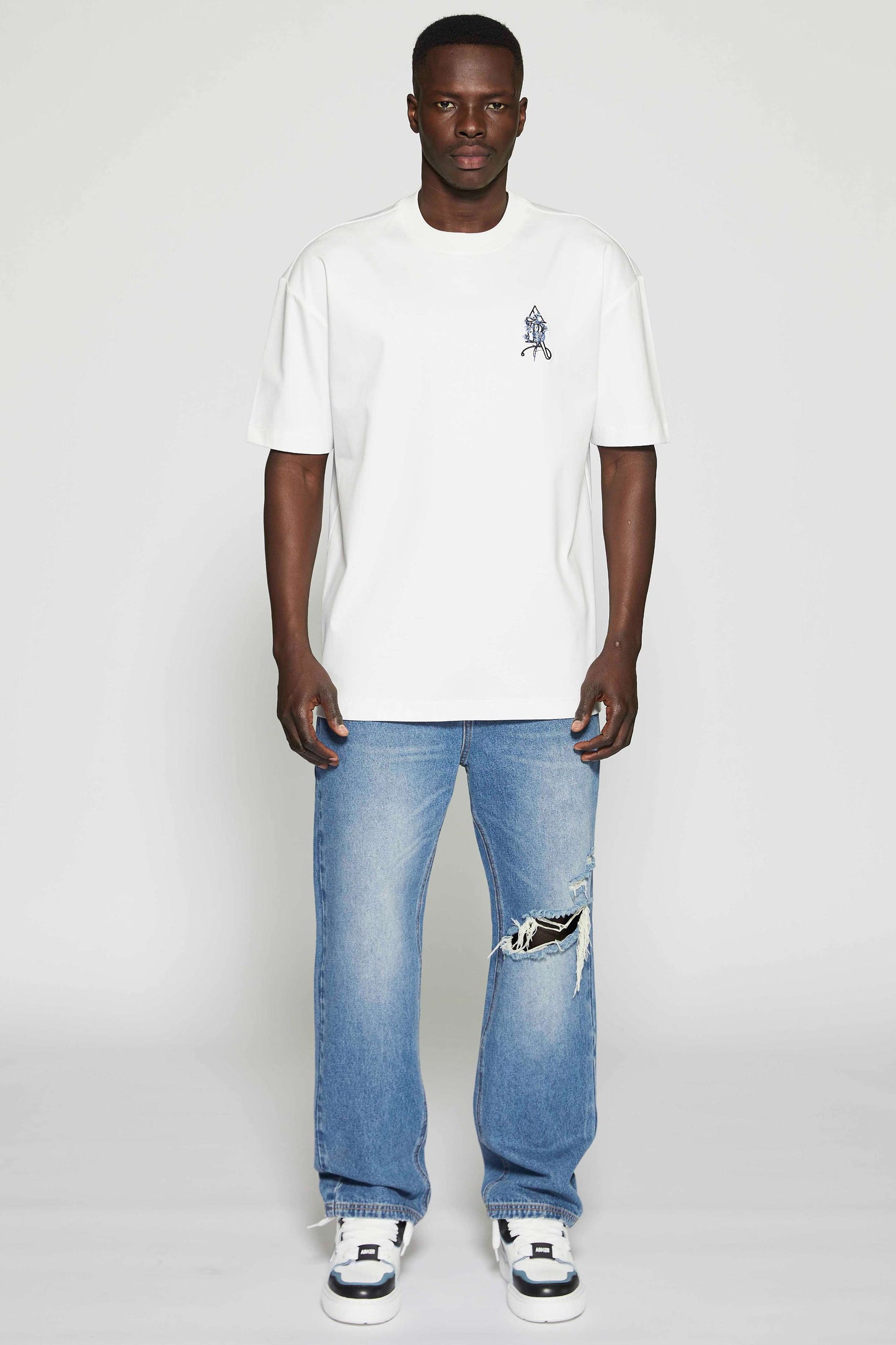 Cote d' Azur White T-Shirt