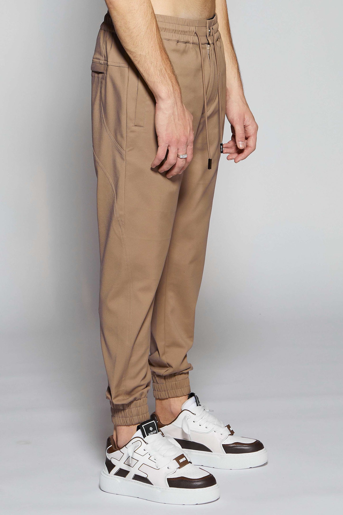 Elegant Jogging 257 Mocha Pants