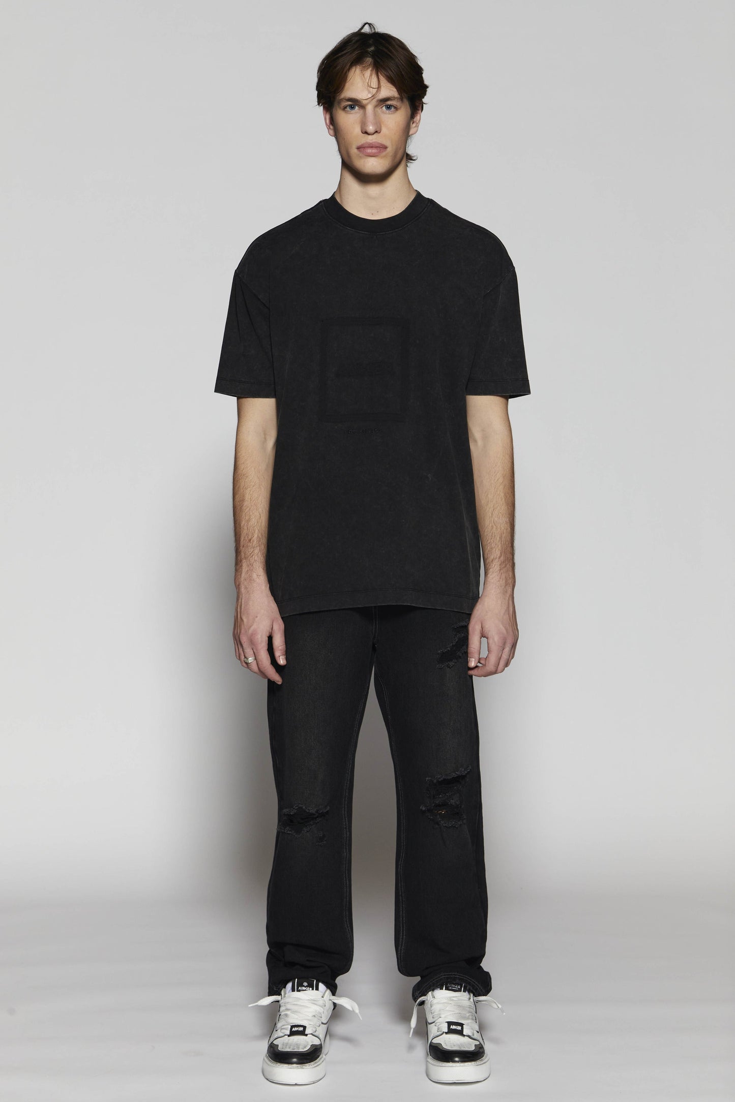 Rexford Black 382 Relax Fit Jeans