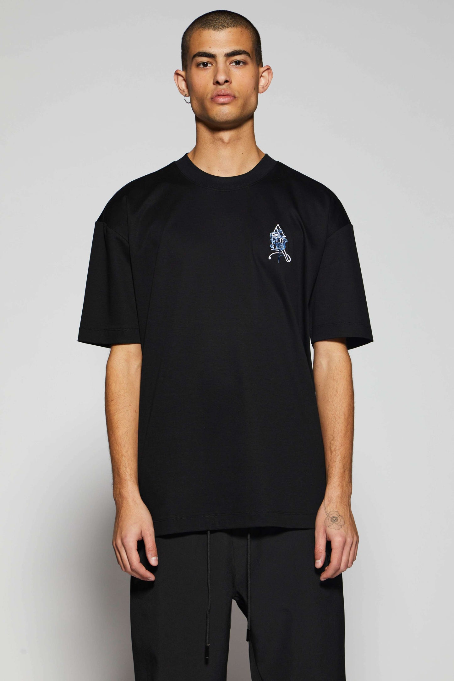 Cote d' Azur Black T-Shirt