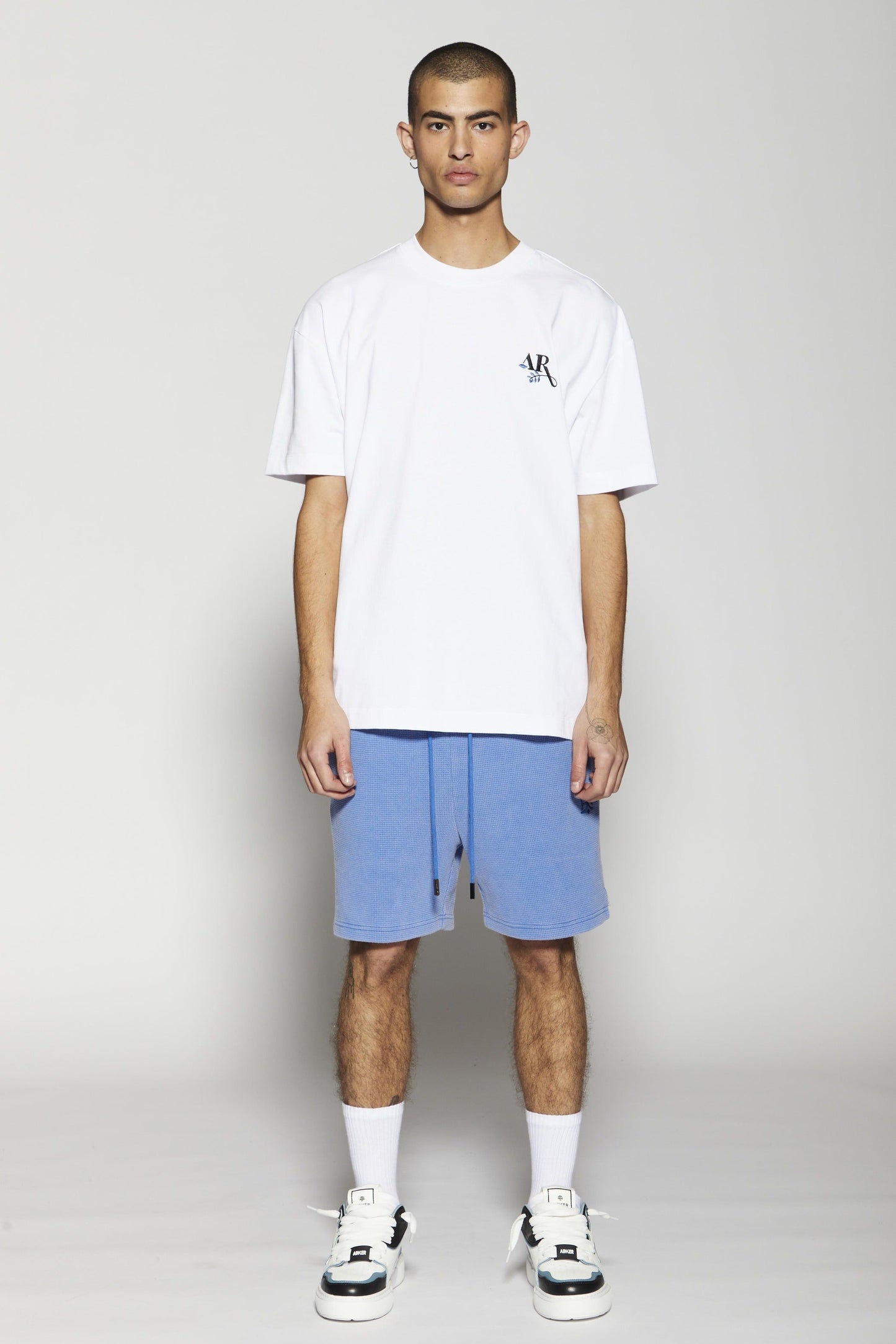 Waffle 272 Blue Wash Short Pant