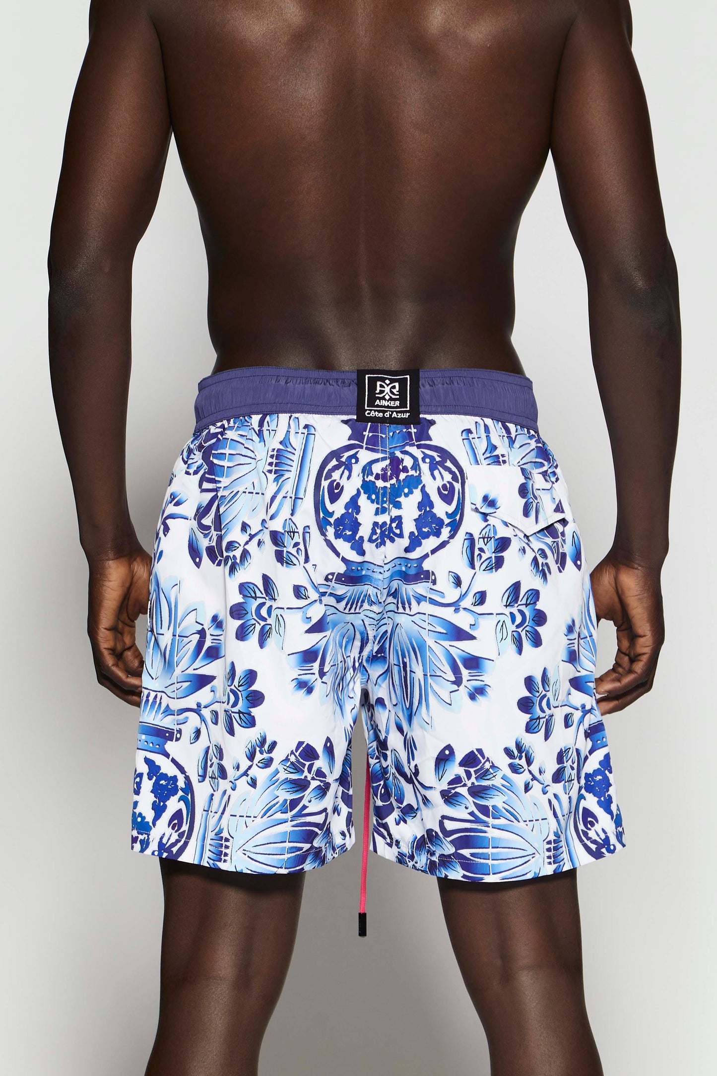 Flower 280 Blue Swimwear