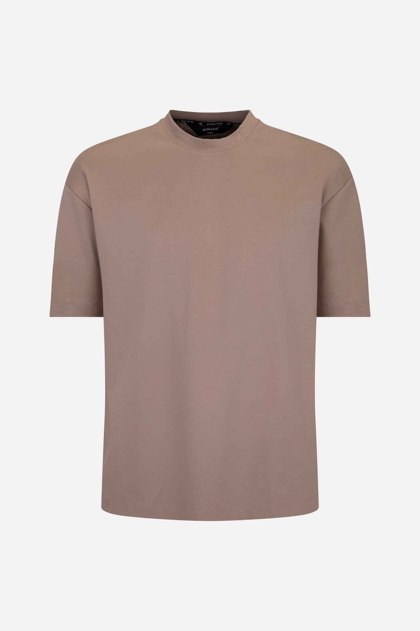 Neck 220 Mocha T-Shirt