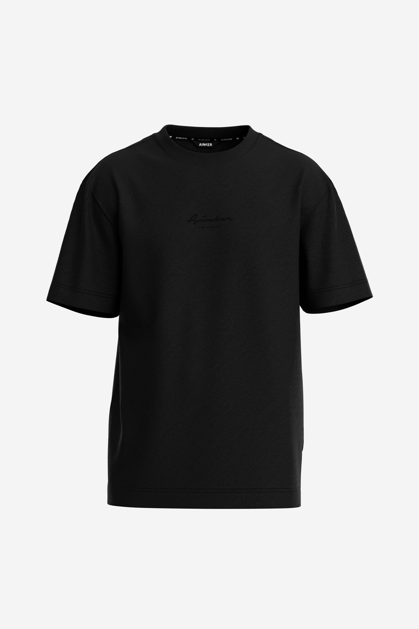 Signiture Black Mercerize T-Shirt