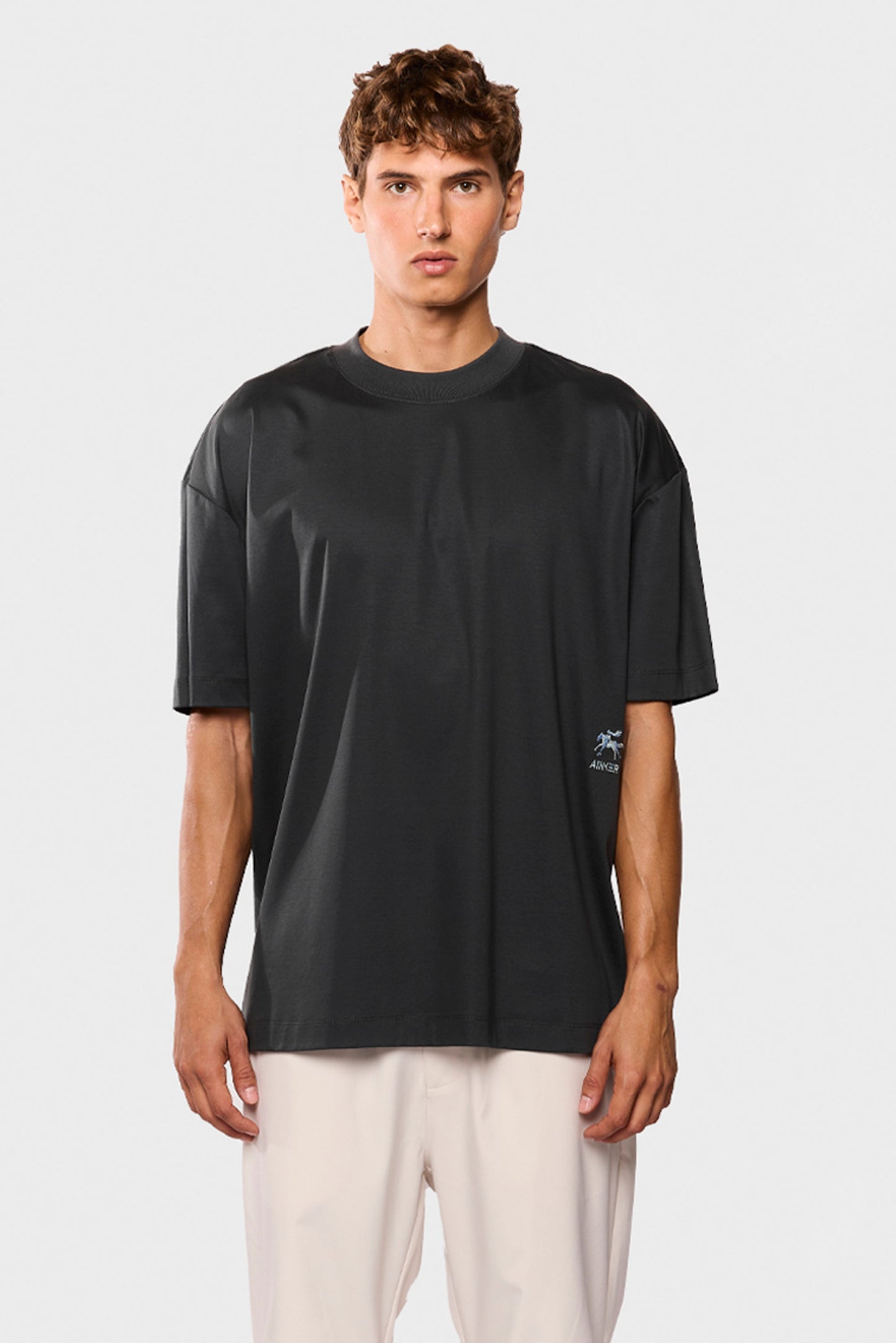 Mercerized 541 Gray T-Shirt